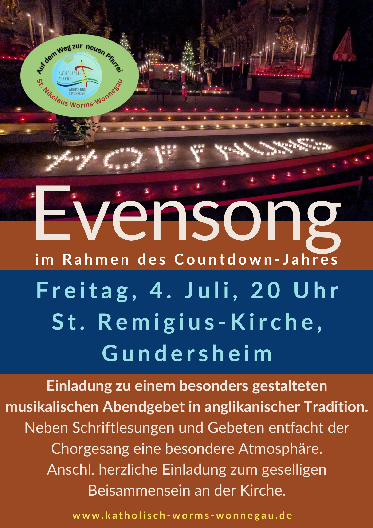 Evensong im GDB Mitte