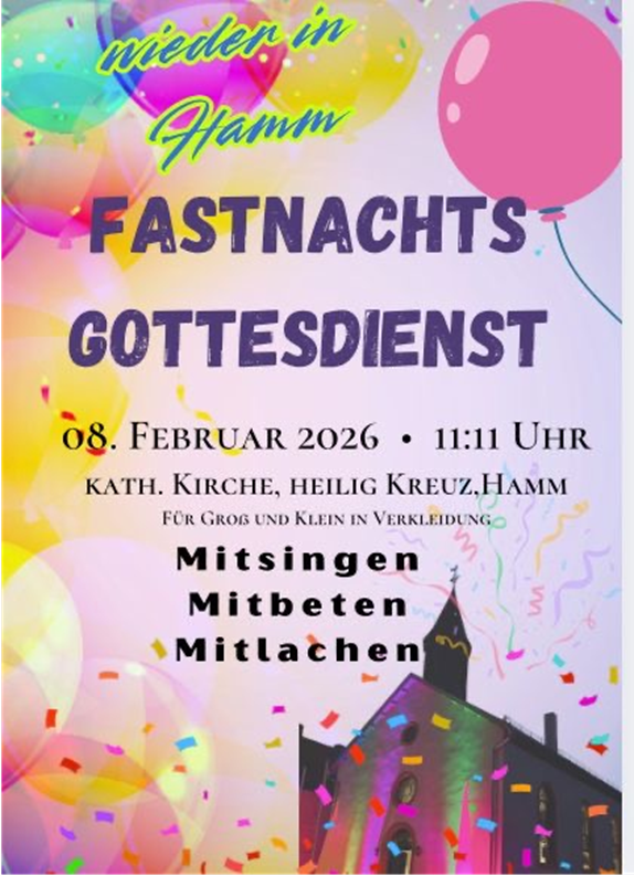 Fastnachtsgottesdienst Hamm