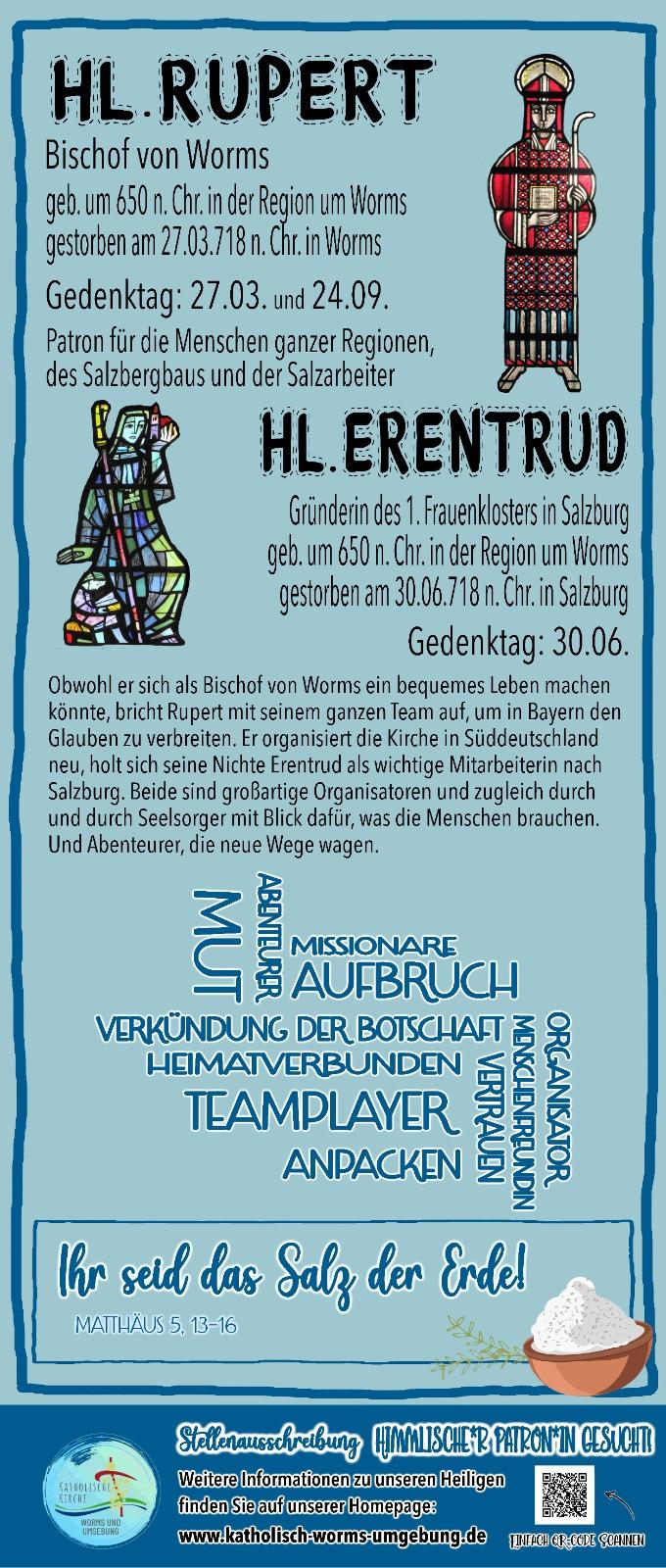 Hl. Rupert & Hl. Erentrud