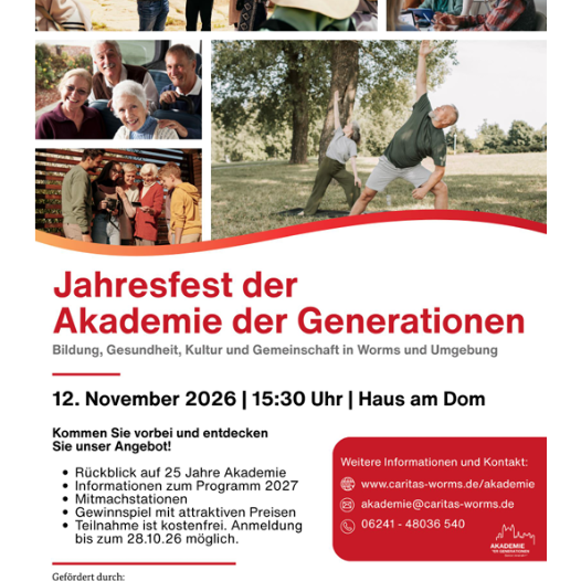 Jahresfest Akademie der Generationen