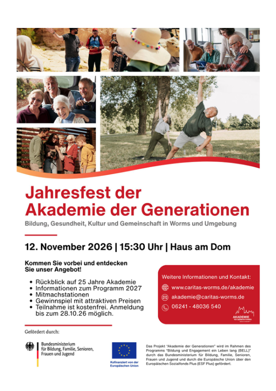 Jahresfest Akademie der Generationen