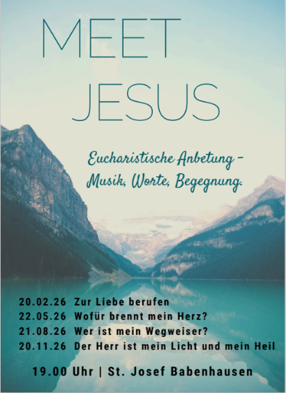 Meet Jesus 2026