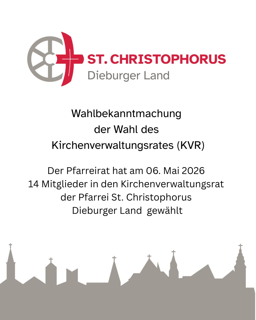 Wahlbekanntmachung