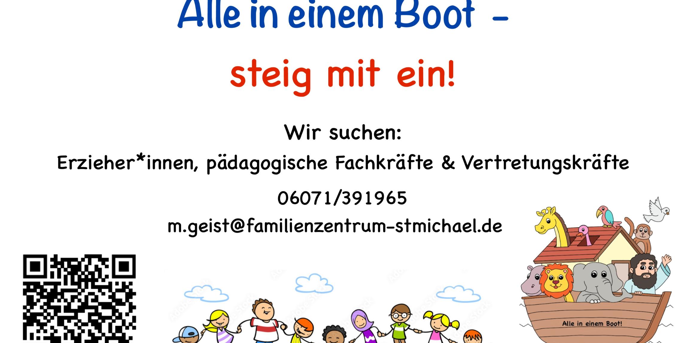 Stellenanzeige Familienzentrums St. Michael in Münster