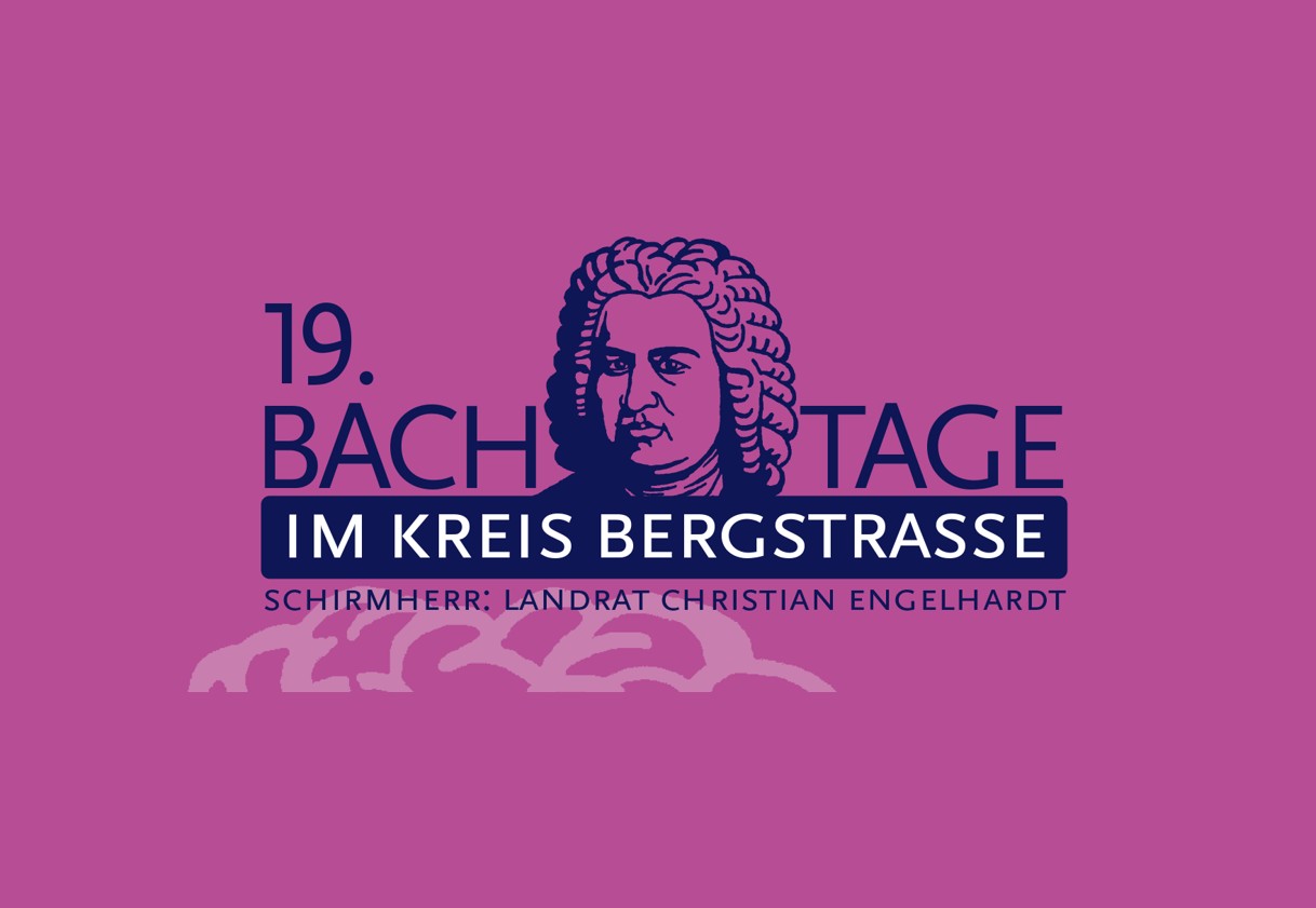 Plakatkopf - Bachtage im Kreis Bergstraße 2025