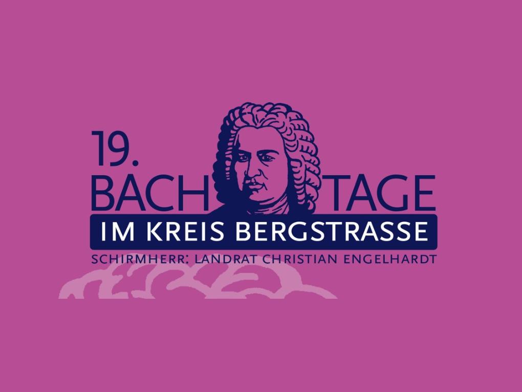 Plakatkopf - Bachtage im Kreis Bergstraße 2025