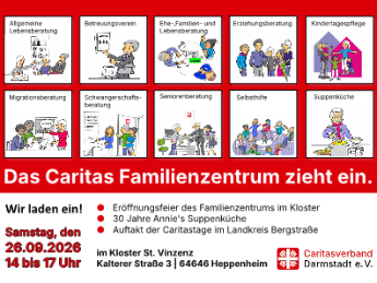 Caritas Familienzentrum - Kalterer Straße 3 - Heppenheim