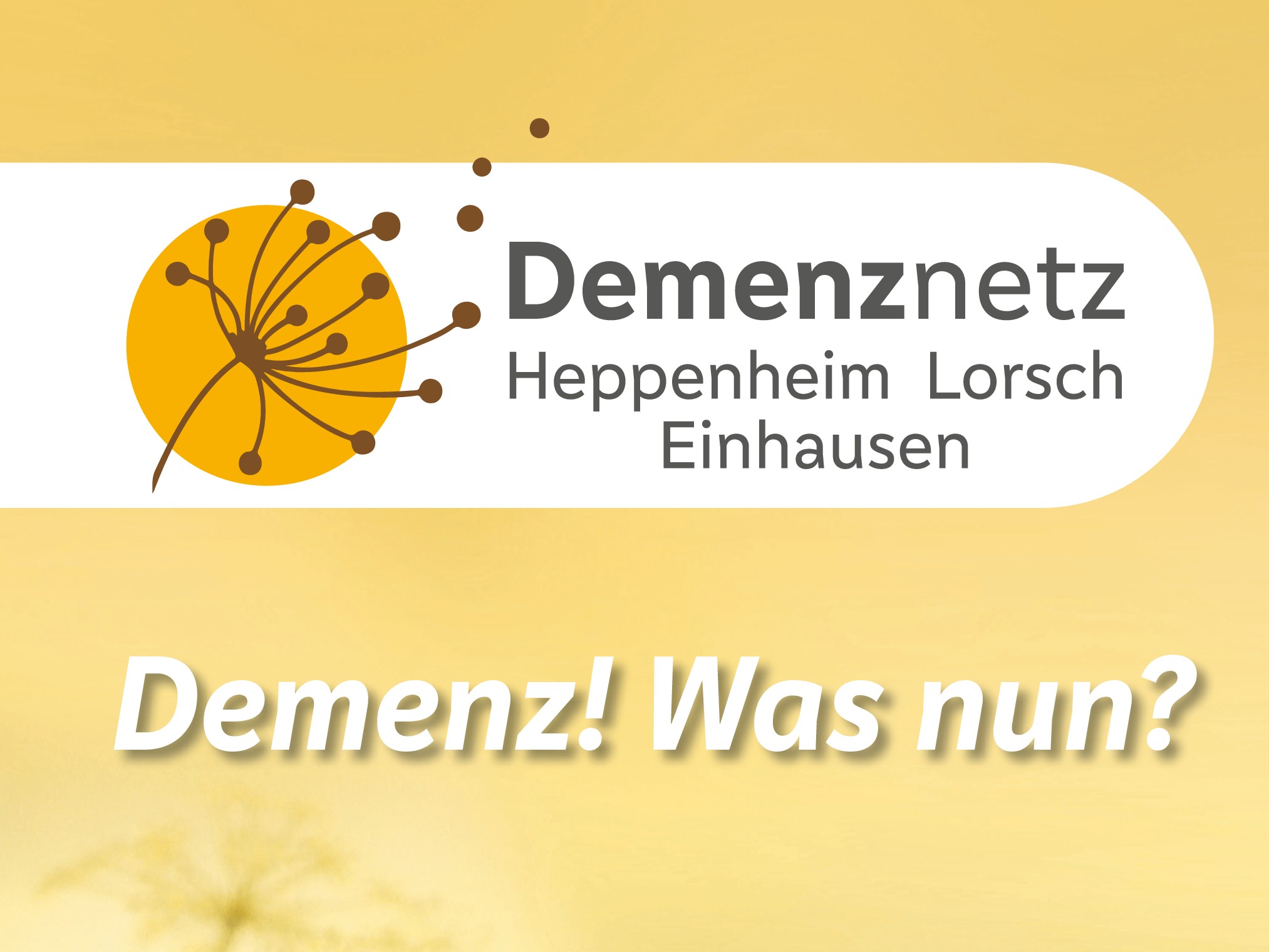 Logo des Demenznetzwerks für die Region Lorsch, Einhausen und Heppenheim