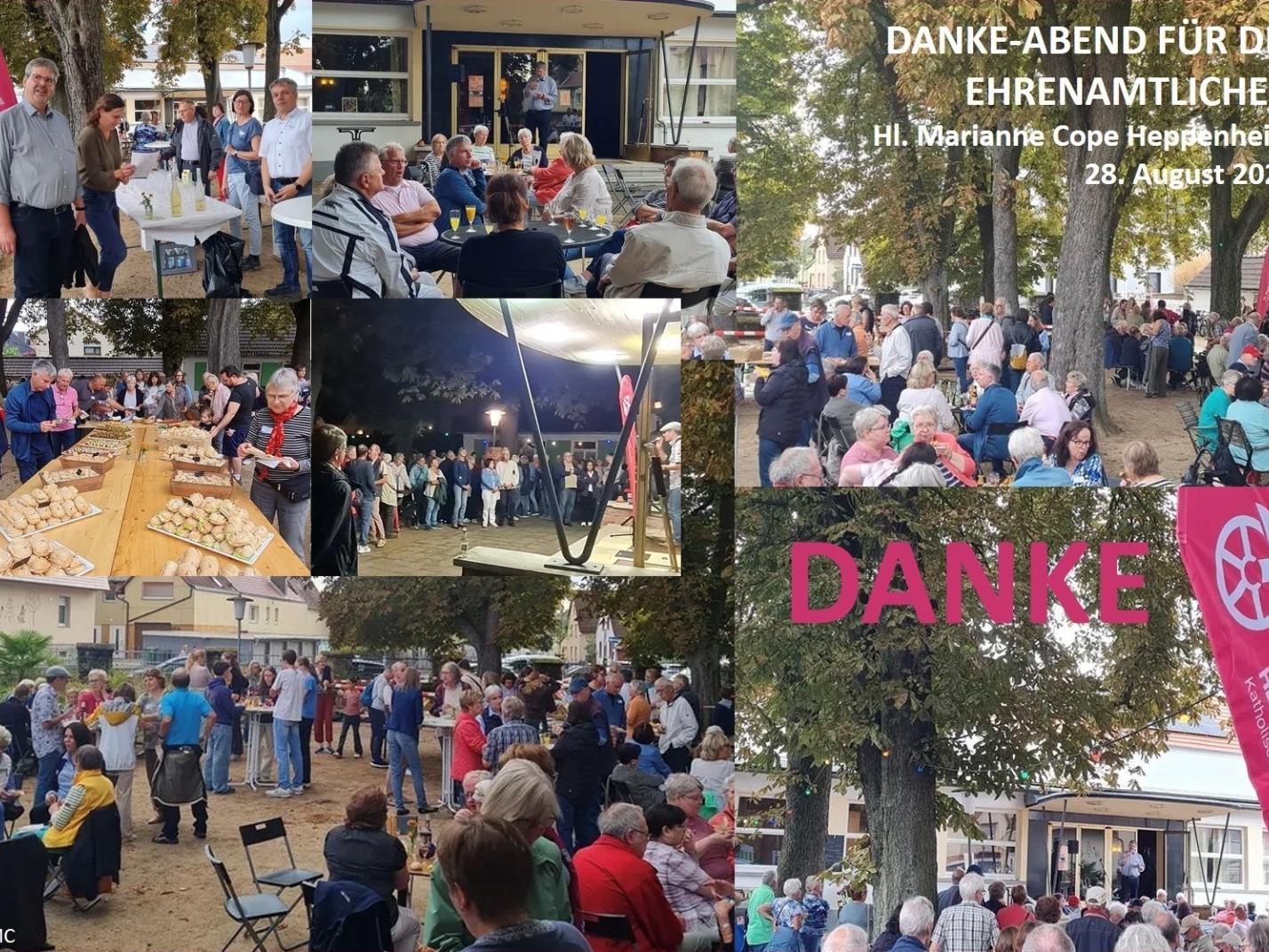 Impressionen vom Danke-Abend für Ehrenamtliche - Kastanienhof in Heppenheim - 28.08.2025