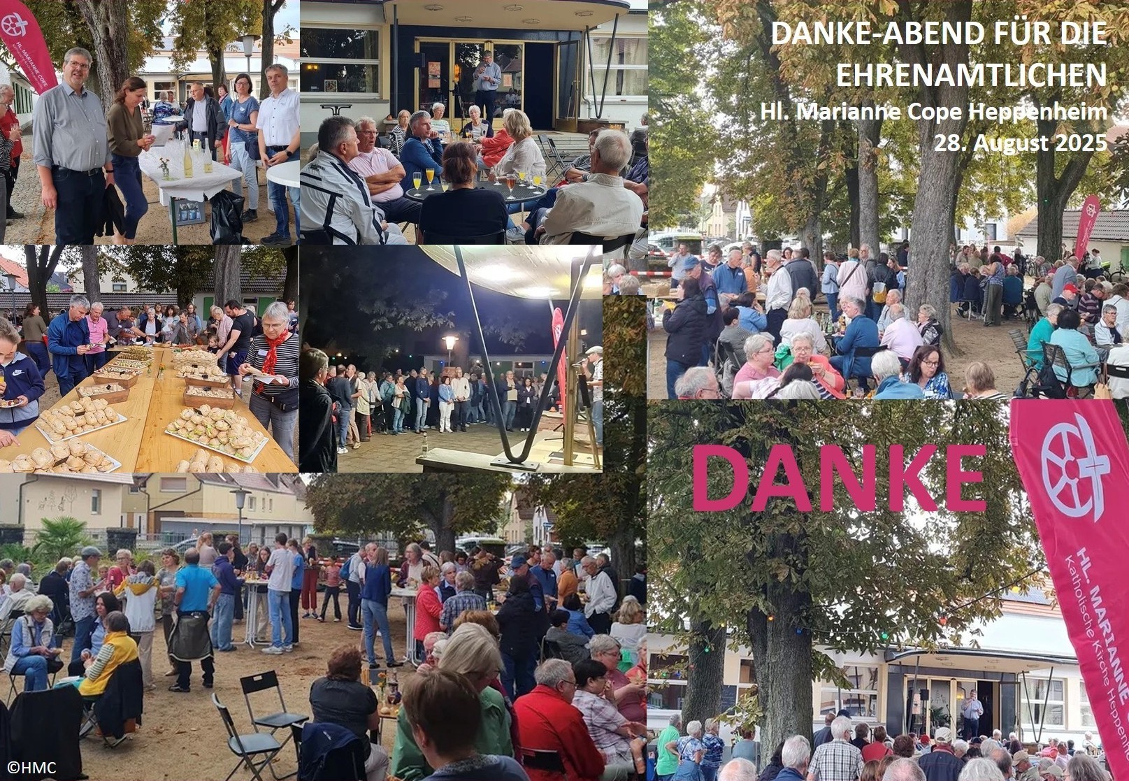 Impressionen vom Danke-Abend für Ehrenamtliche - Kastanienhof in Heppenheim - 28.08.2025