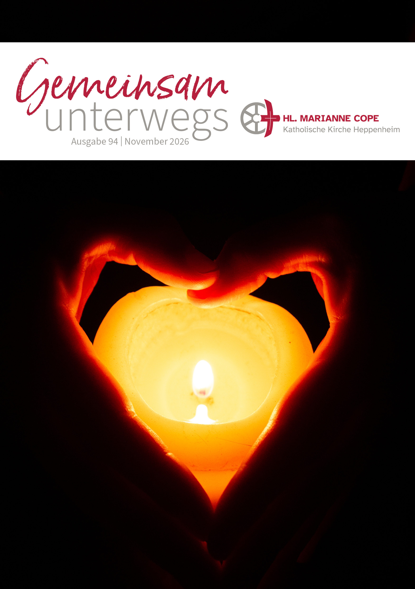 Pfarrbrief / Gemeindemagazin Gemeinsam unterwegs (GU) - Ausgabe November 2026