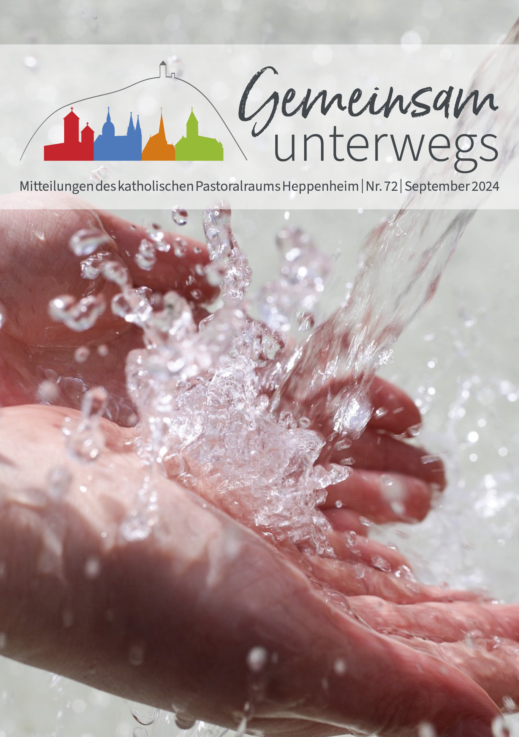 Titelblatt des Pfarrbriefs GU - Gemeinsam Unterwegs - Ausgabe: 09/2024