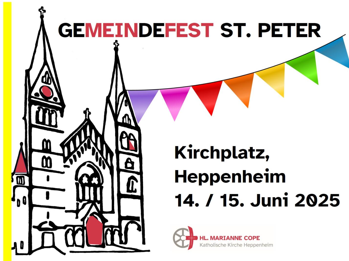 Gemeindefest St. Peter - 14./15.06.2025