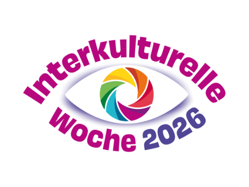 Logo - Interkulturelle Woche 2026 - sieht aus wie ein Auge