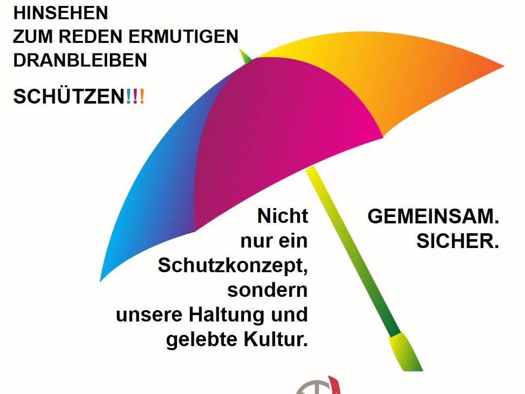 Grafik - Institutionelles Schutzkonzept der Pfarrei Hl. Marianne Cope Heppenheim