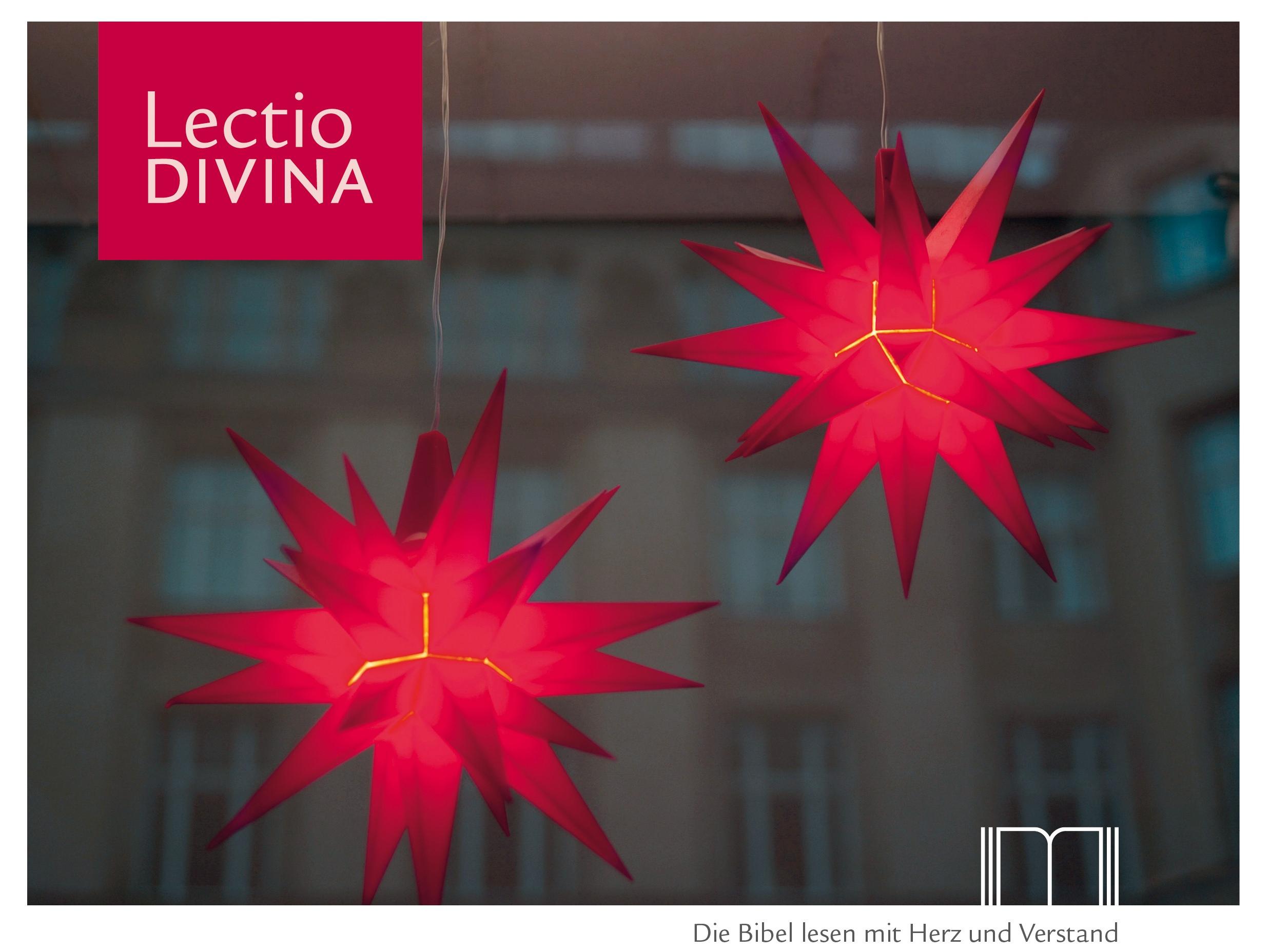 Plakat - Lectio Divina - Die Bibel lesen mit Herz und Verstand