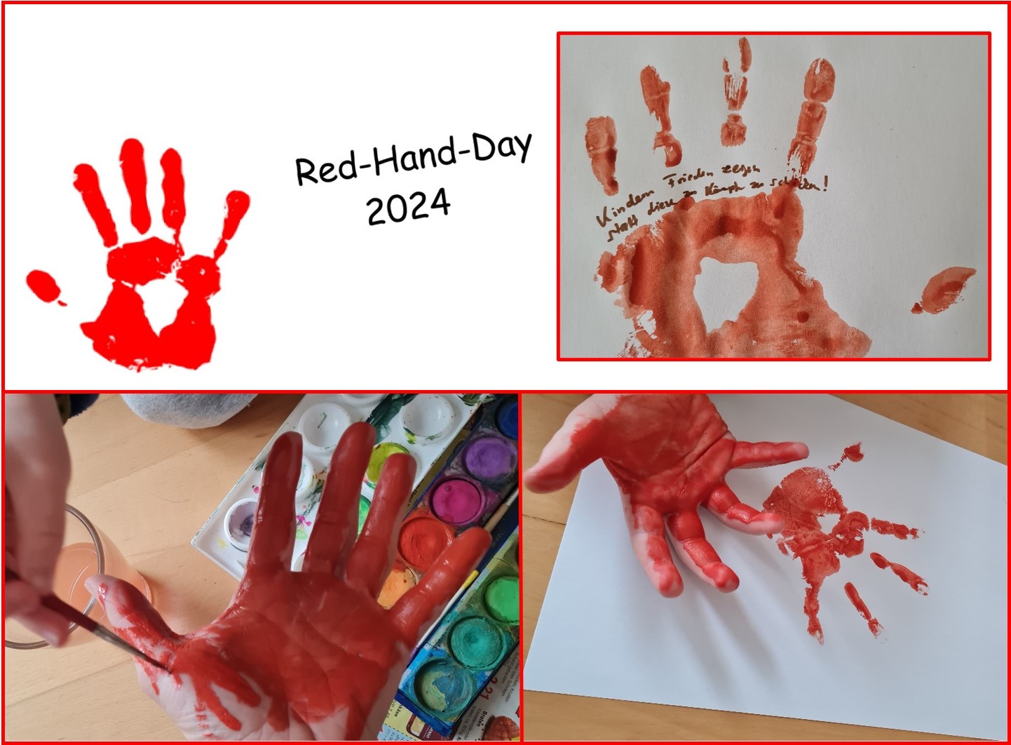 Red Hand Day 2024 / Rote-Hand-Aktion 2024