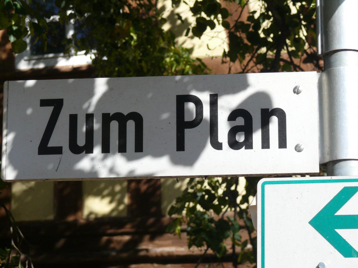 Mit Plan Zum Plan