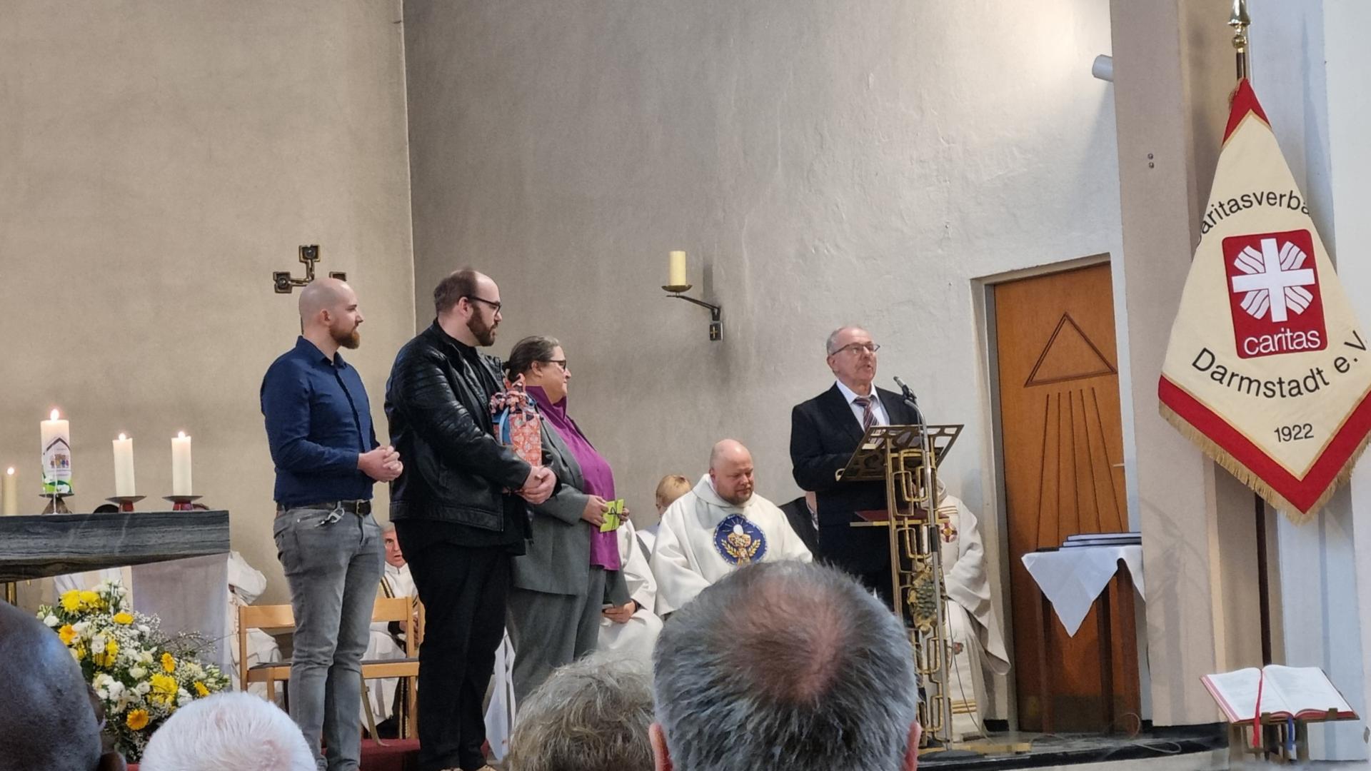 Egon Scheuermann spricht für die Ev. Dekanate Odenwald und Vorderer Odenwald