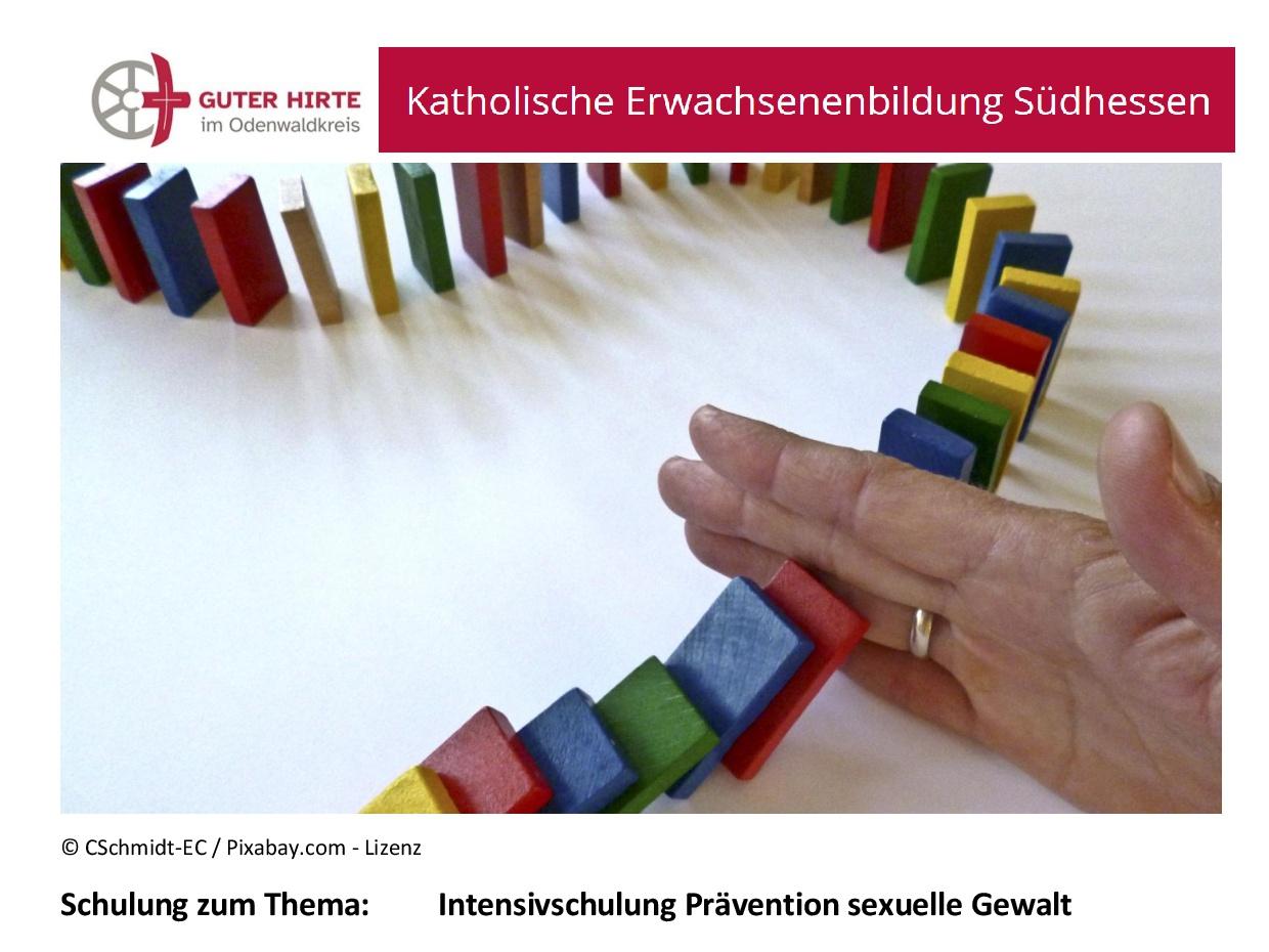 Intensiv-Schulung Prävention in Bad König