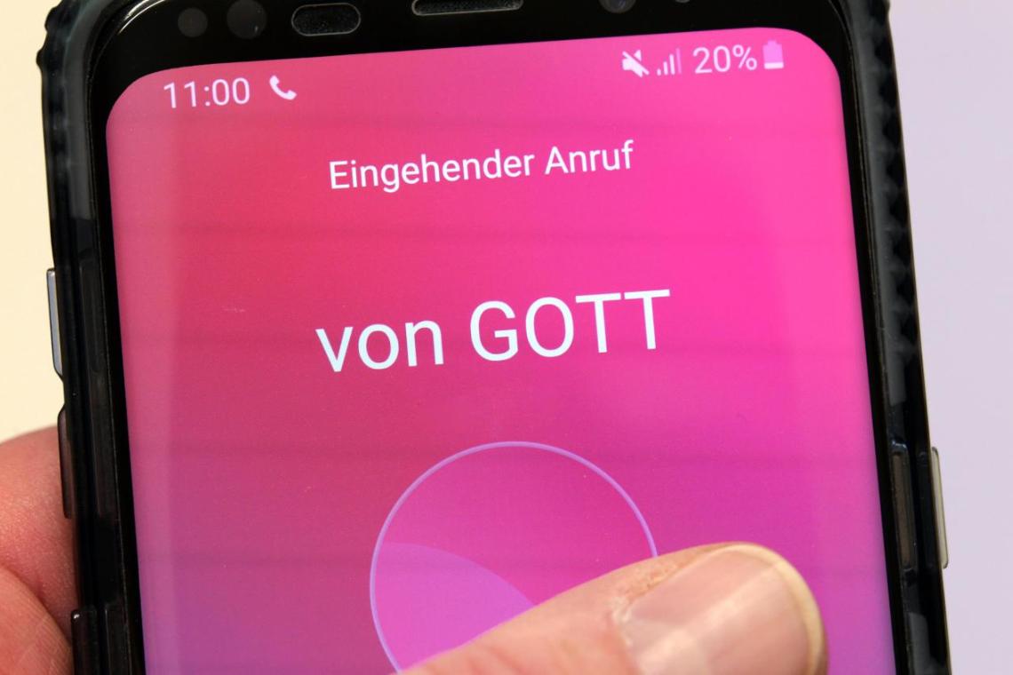 Anruf Gottes (c) Bild: Peter Weidemann In: Pfarrbriefservice.de Anruf Gottes