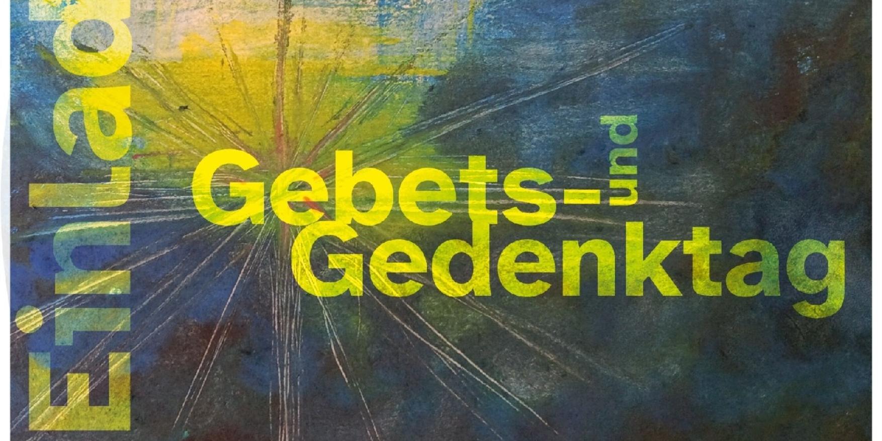 Ein Tag zum ERINNERN HINHÖREN BETEN Gemälde