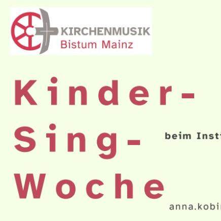 Kindersingwoche 2026