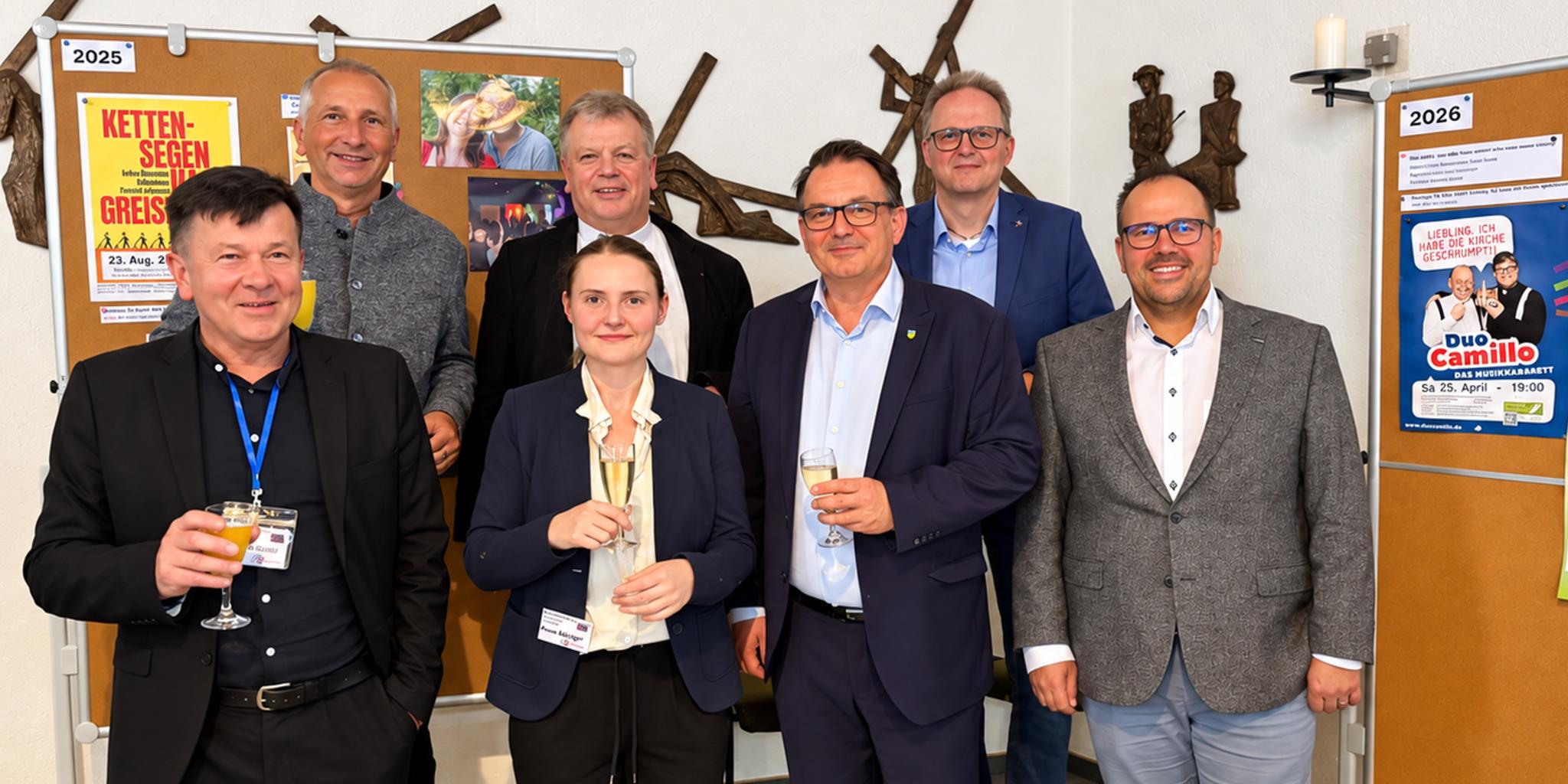 Gruppenbild mit Männern