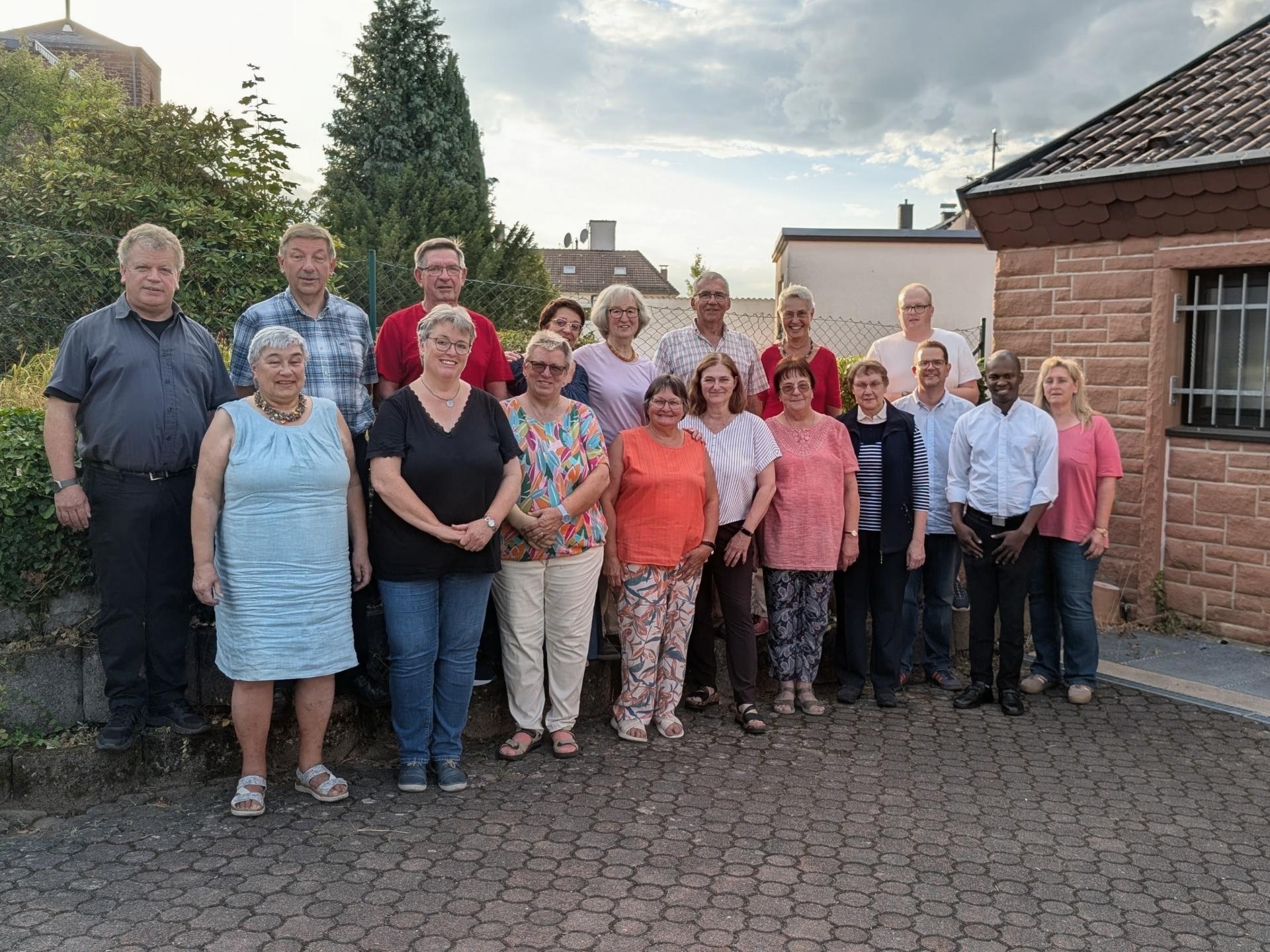 Der Pfarreirat bei der Sitzung 19.08.2026