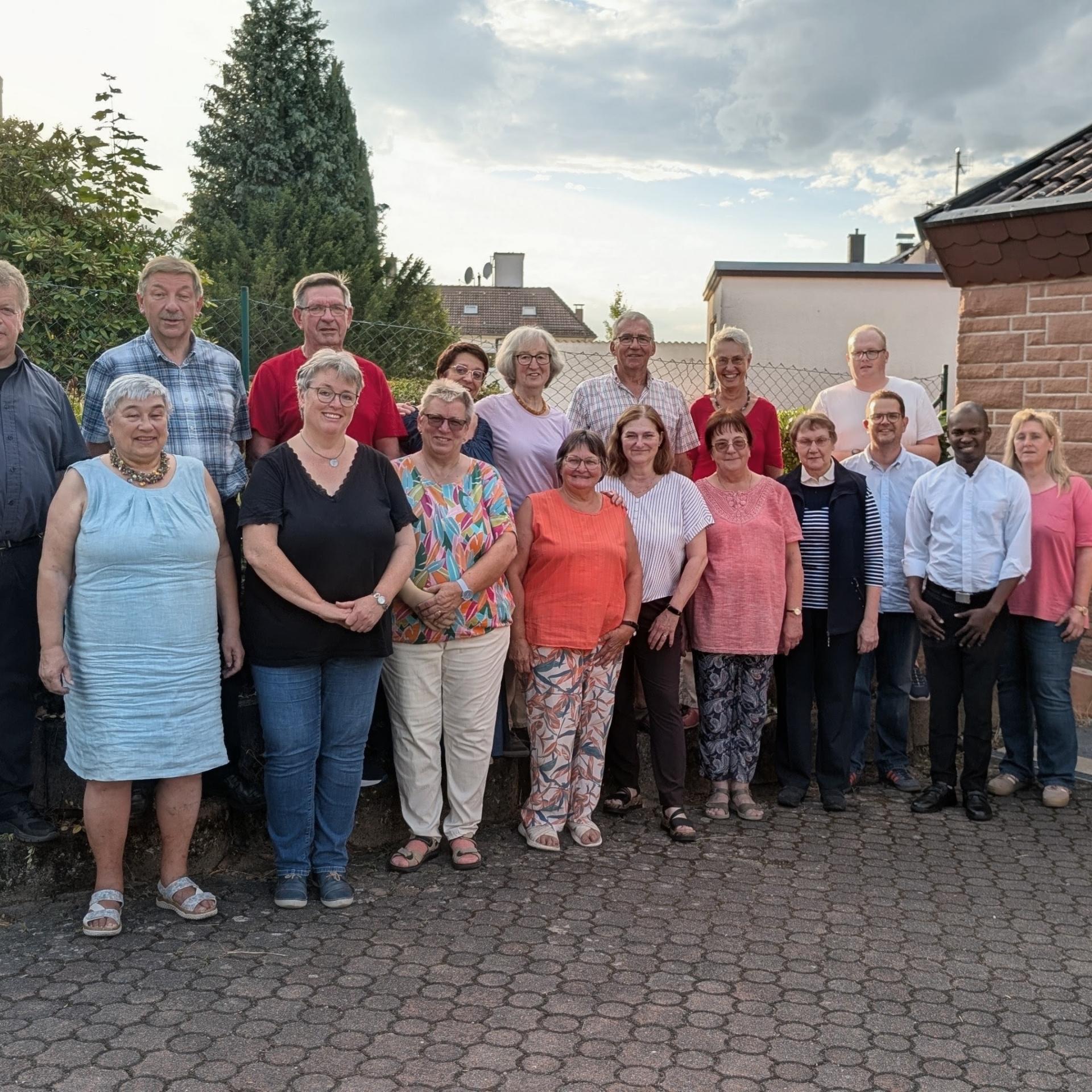 Der Pfarreirat bei der Sitzung 19.08.2026