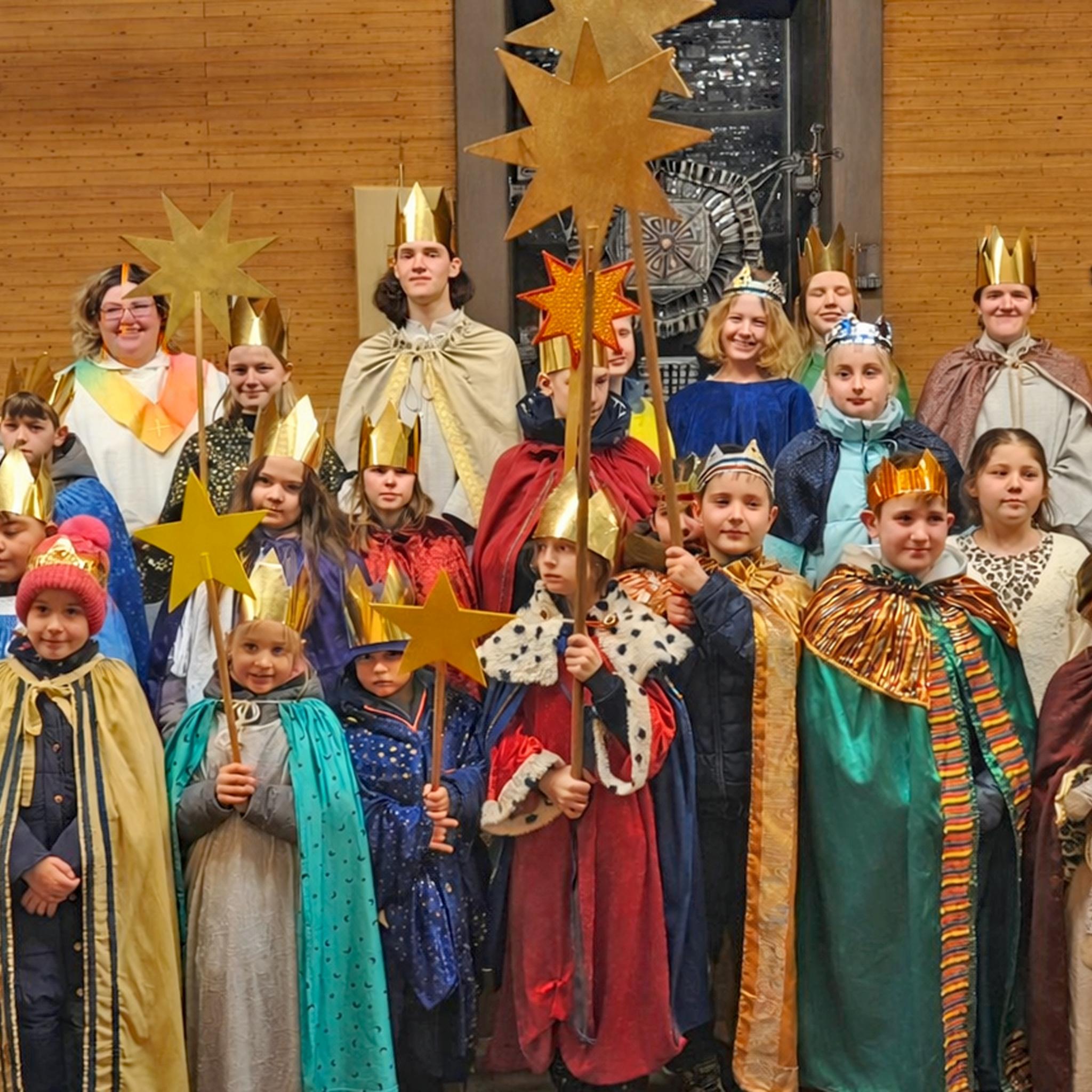 Sternsinger Gruppenbild
