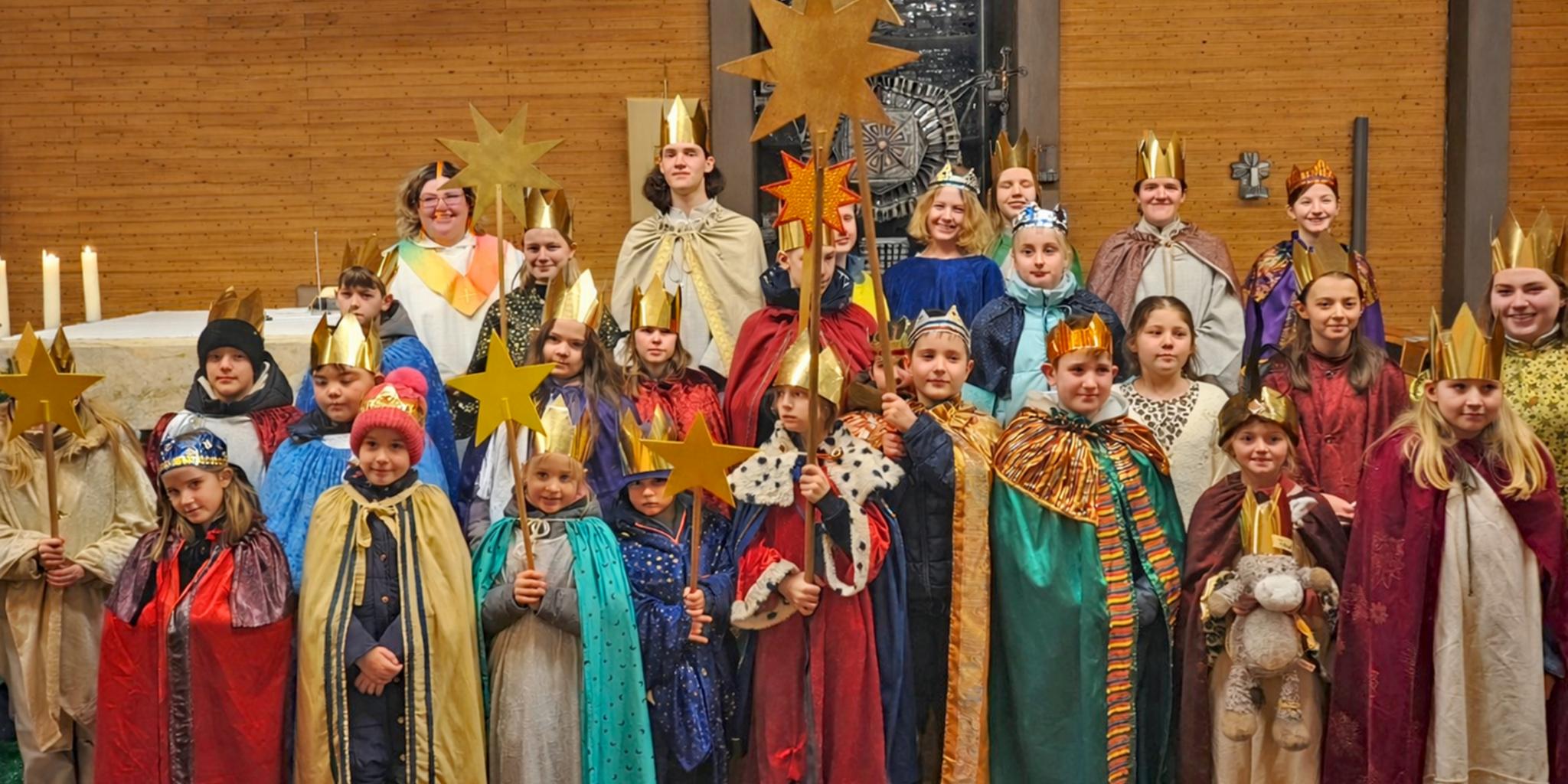 Sternsinger Gruppenbild