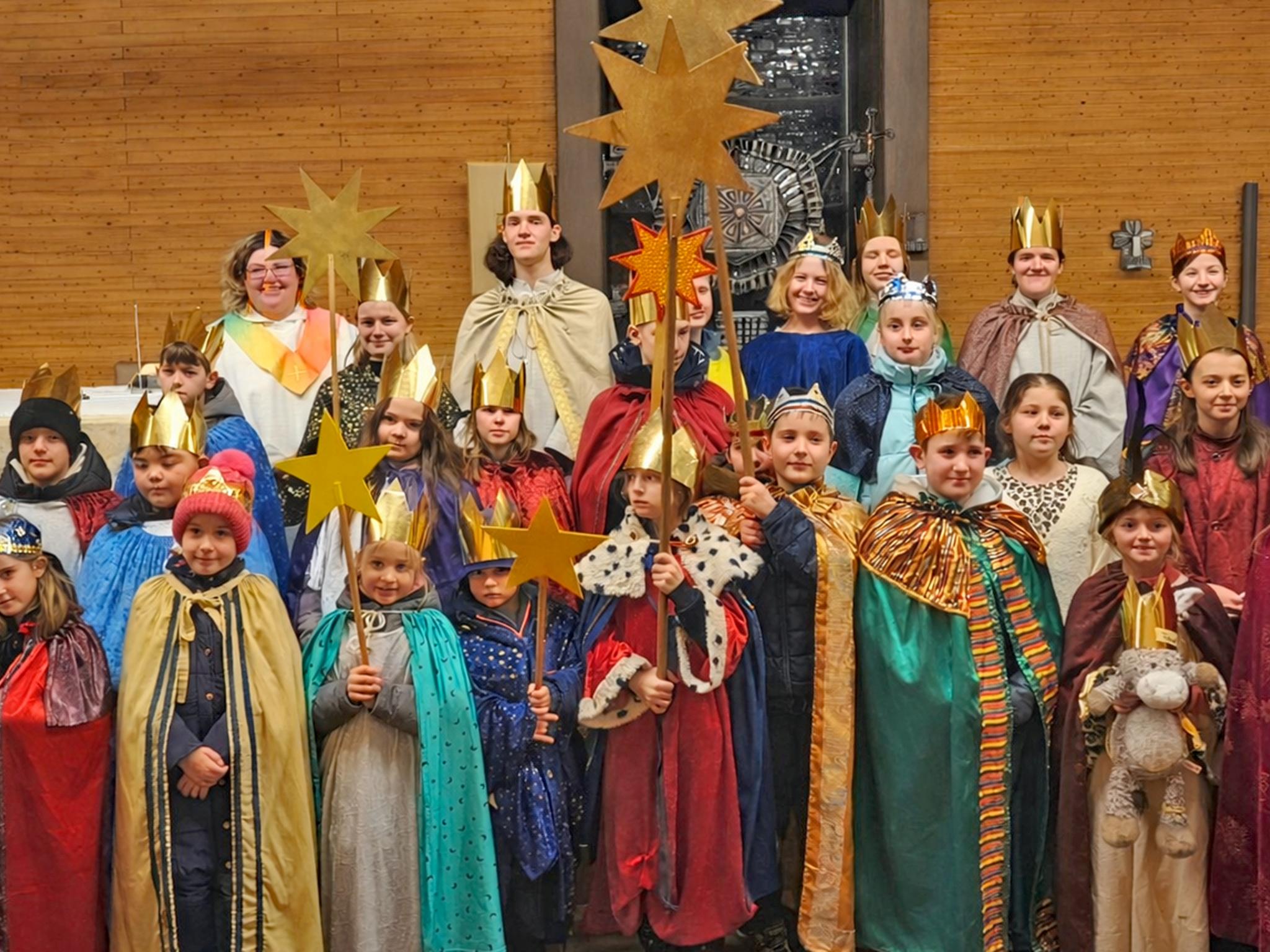 Sternsinger Gruppenbild