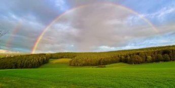 Regenbogen am Himmel