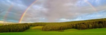 Regenbogen am Himmel
