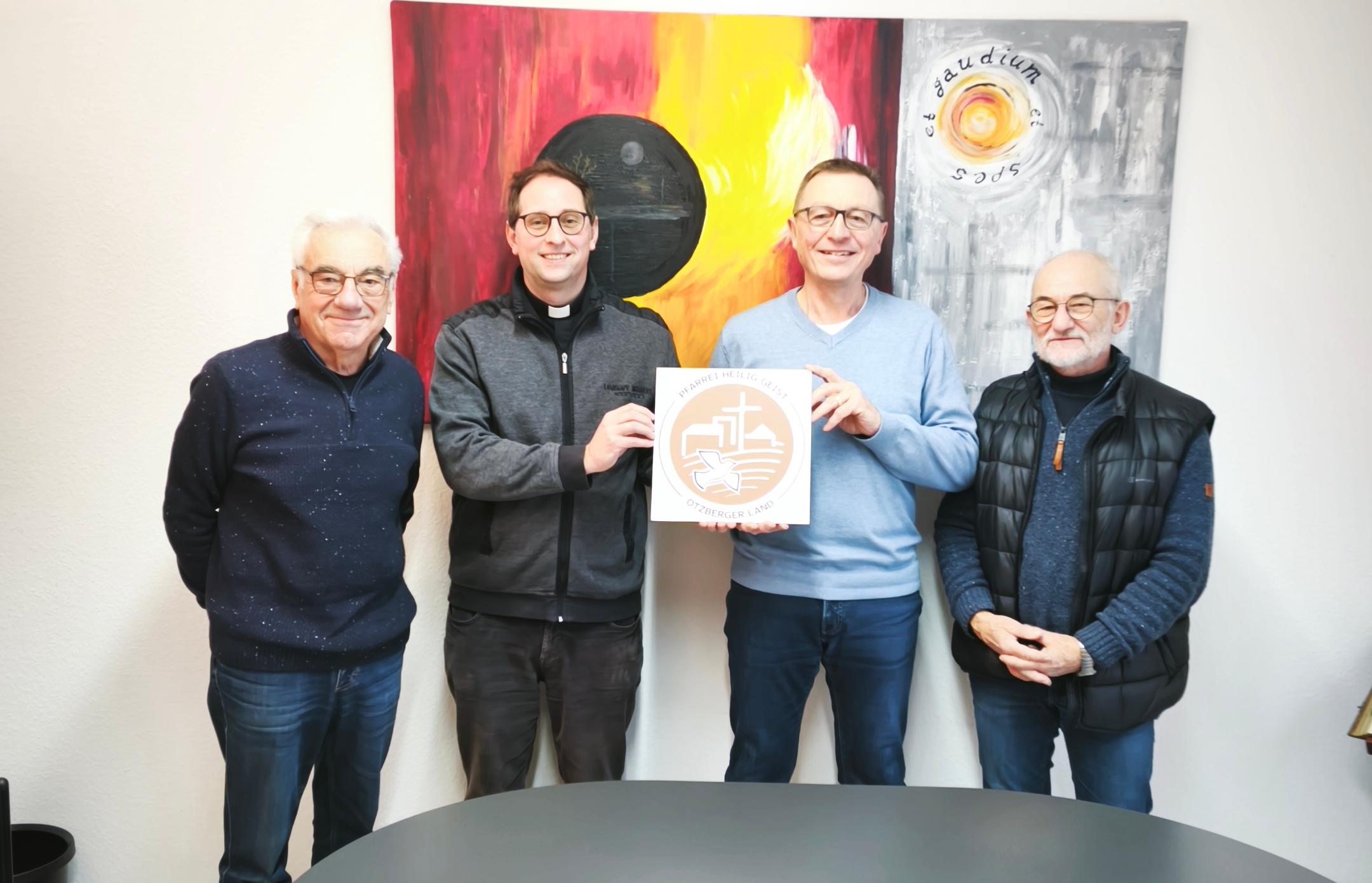 Werner Worschech, Pfr. Frank Blumers, Thomas Mickler, Manfred Wind