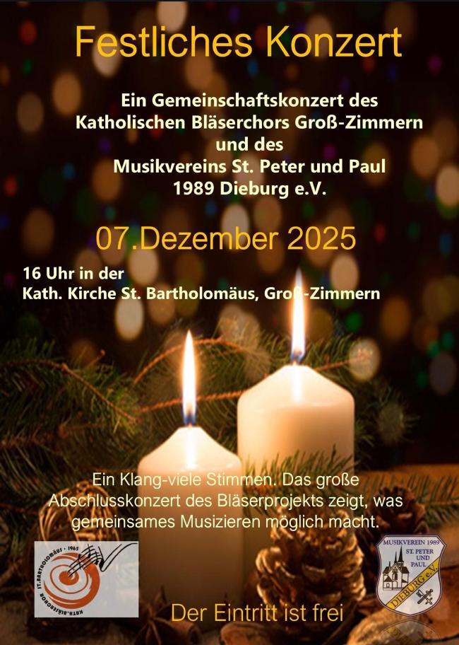 Plakat Adventskonzert 2025