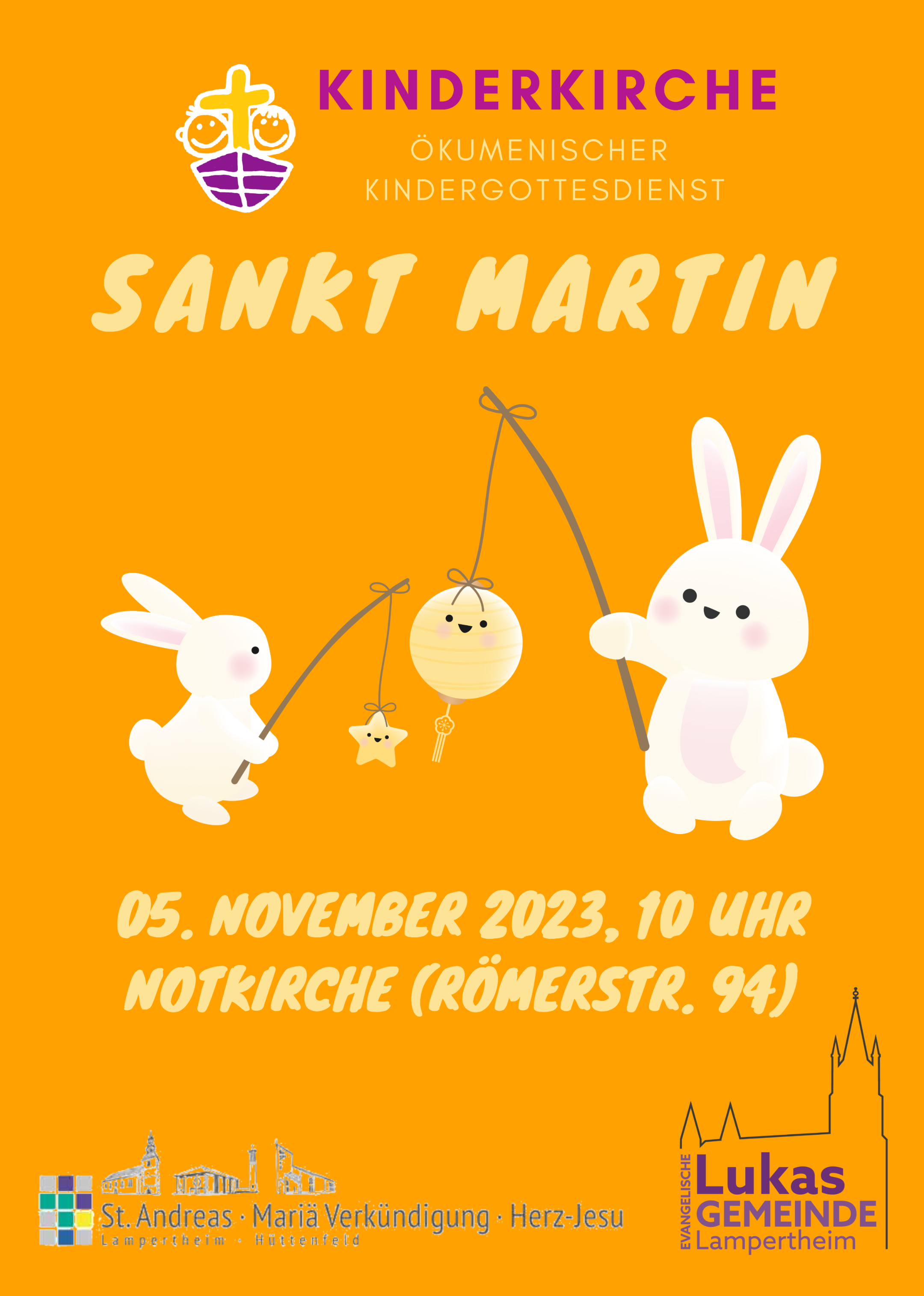 231105 Kinderkirche Sankt Martin #FLYER VORDERSEITE