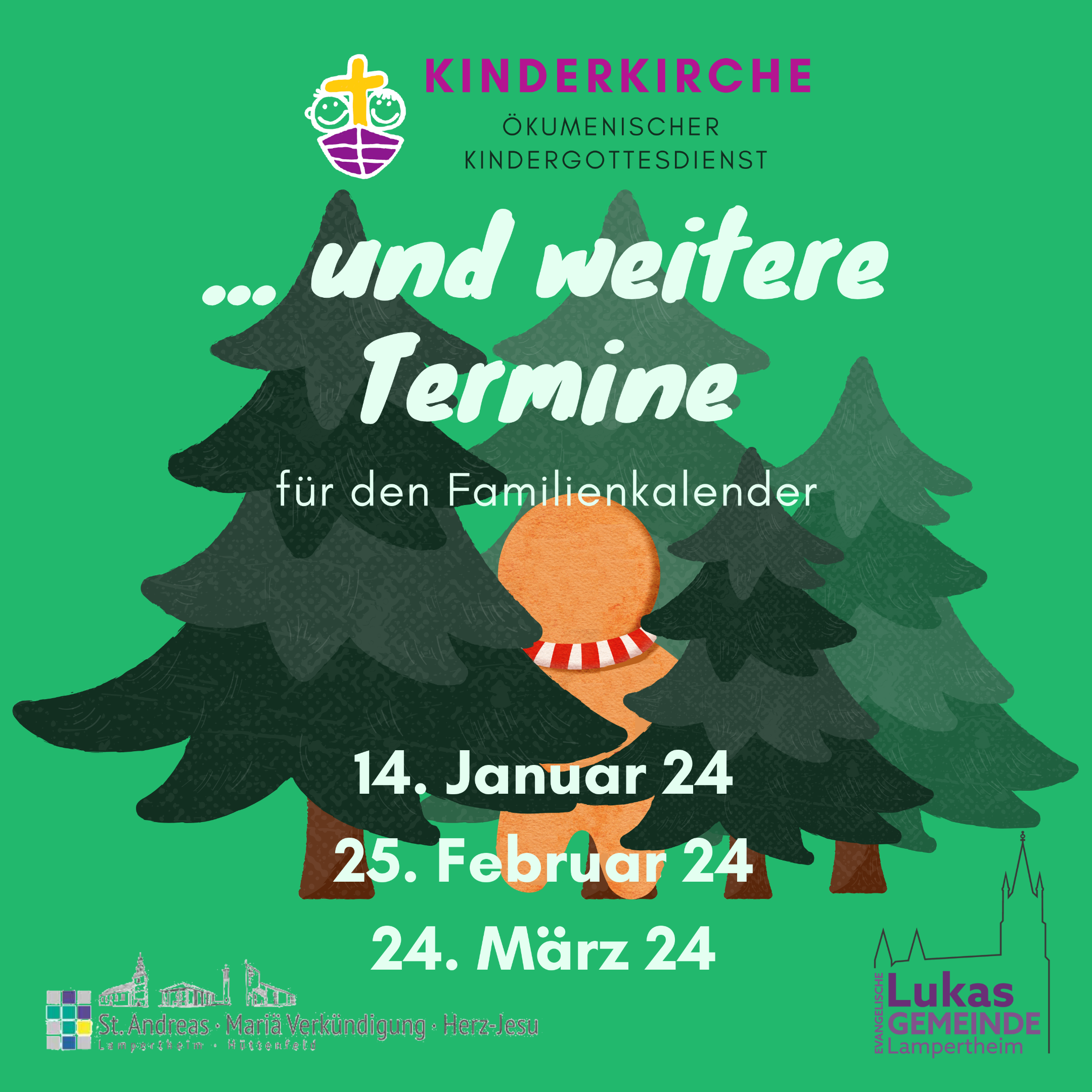 231203 Kinderkirche Adventsfeier #INSTA FLYER  RUCKSEITE