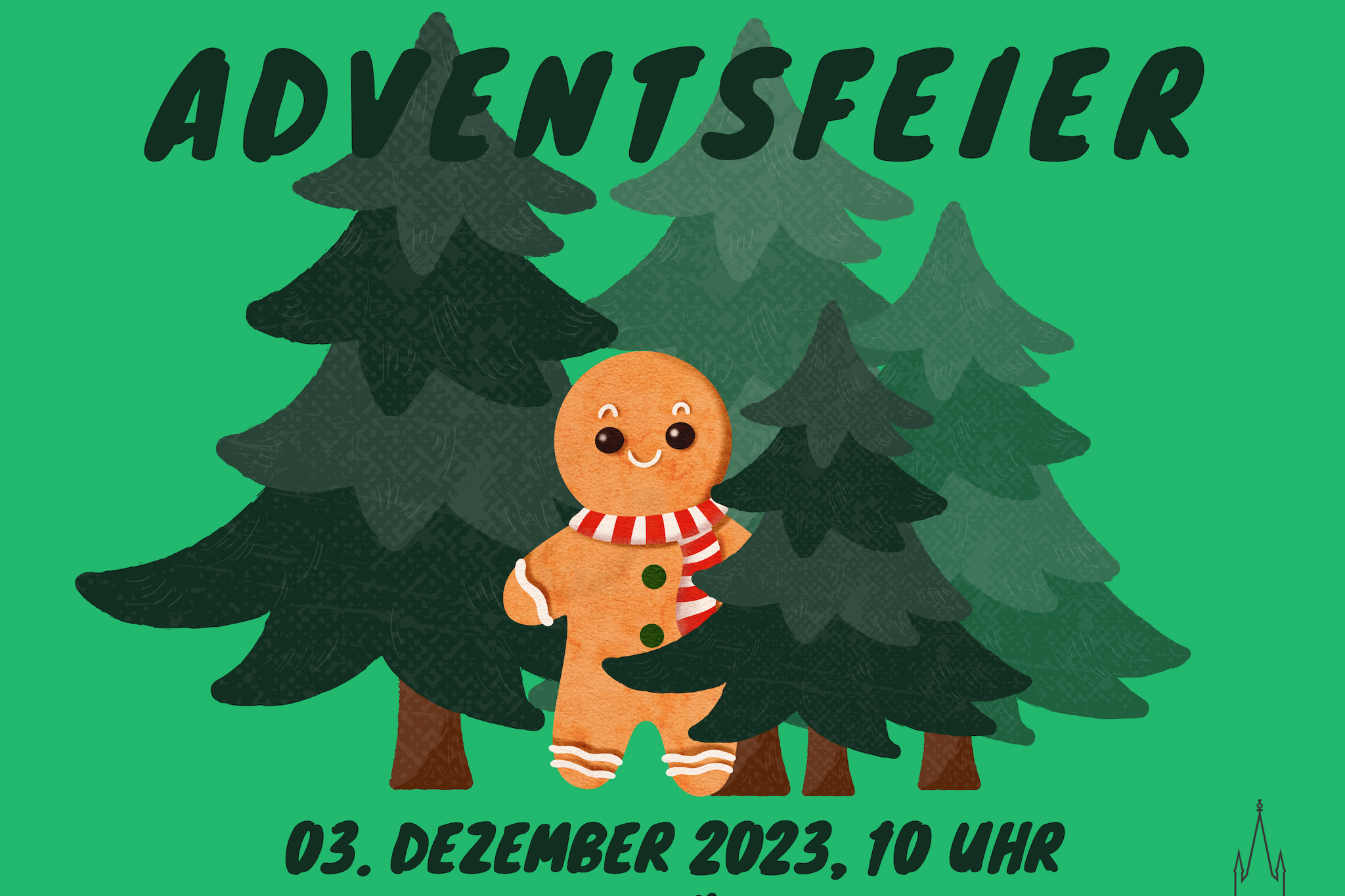 231203 Kinderkirche Adventsfeier #INSTA FLYER VORDERSEITE