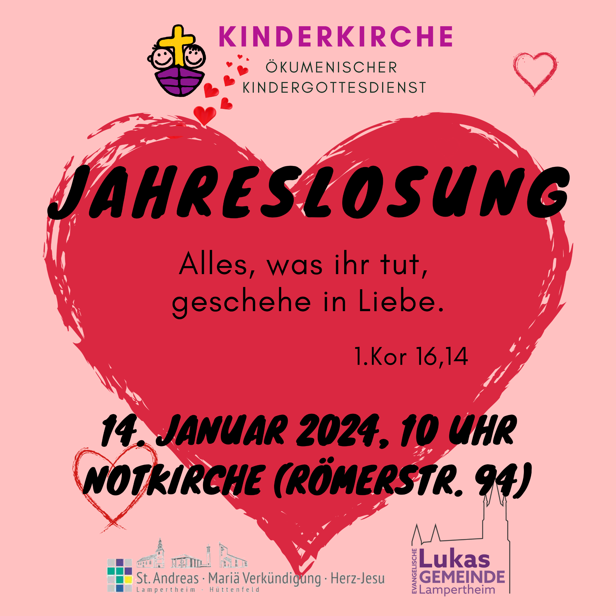 240114 Kinderkirche Jahreslosung Januar