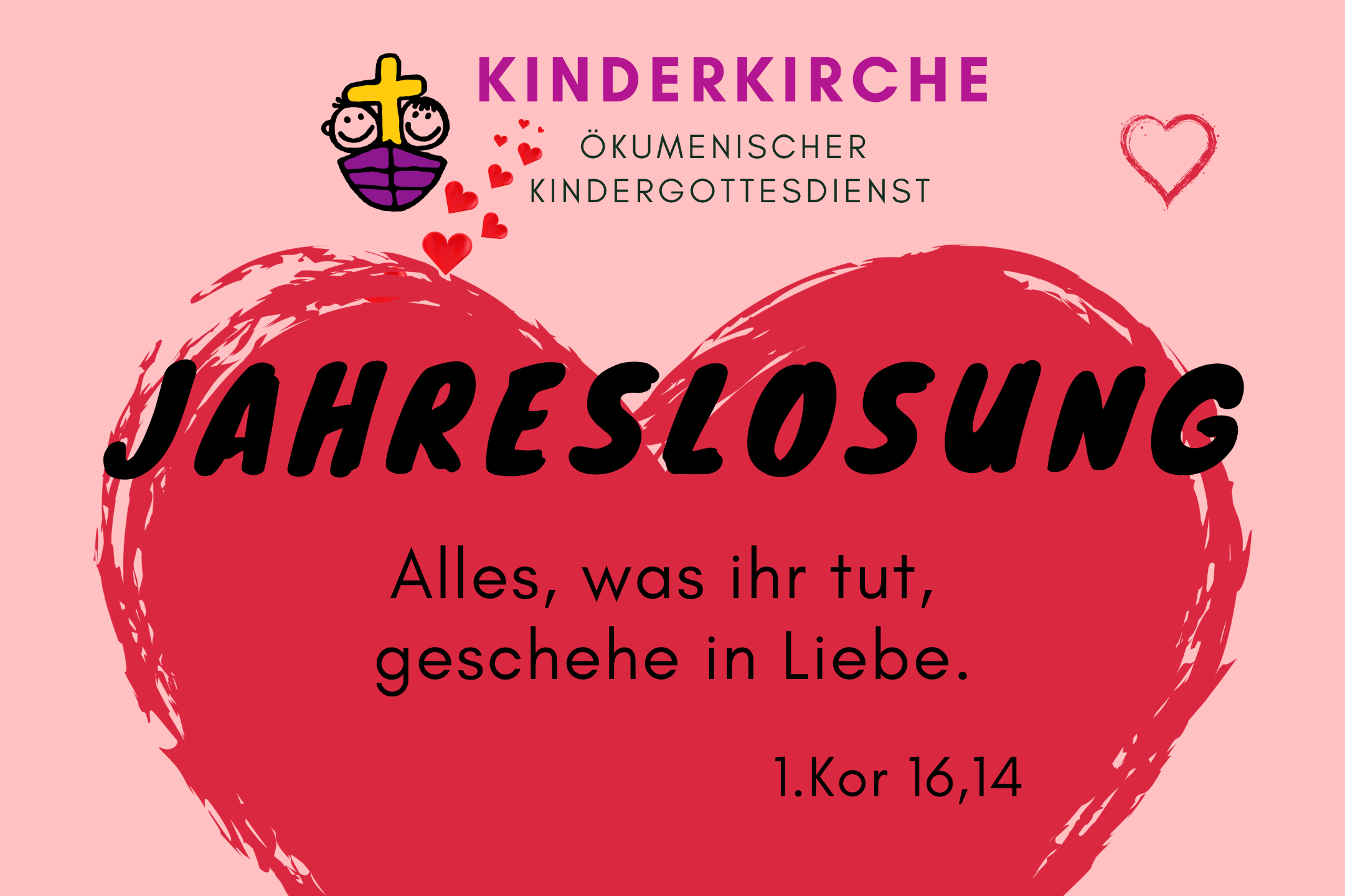 240114 Kinderkirche Jahreslosung Januar