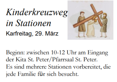 kinderkarfreitag