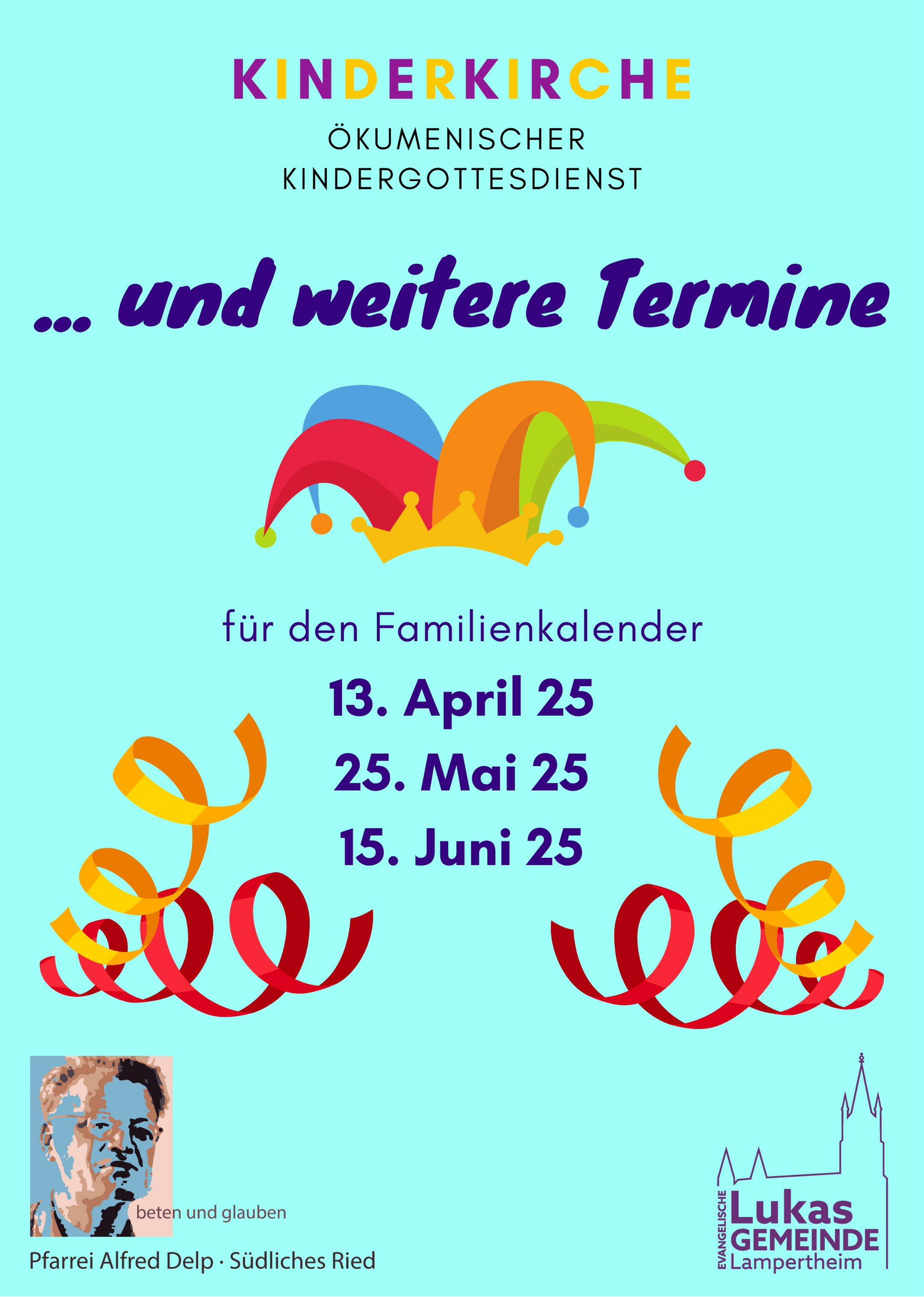 250302 Kinderkirche Fastnacht #FLYER RÜCKSEITE