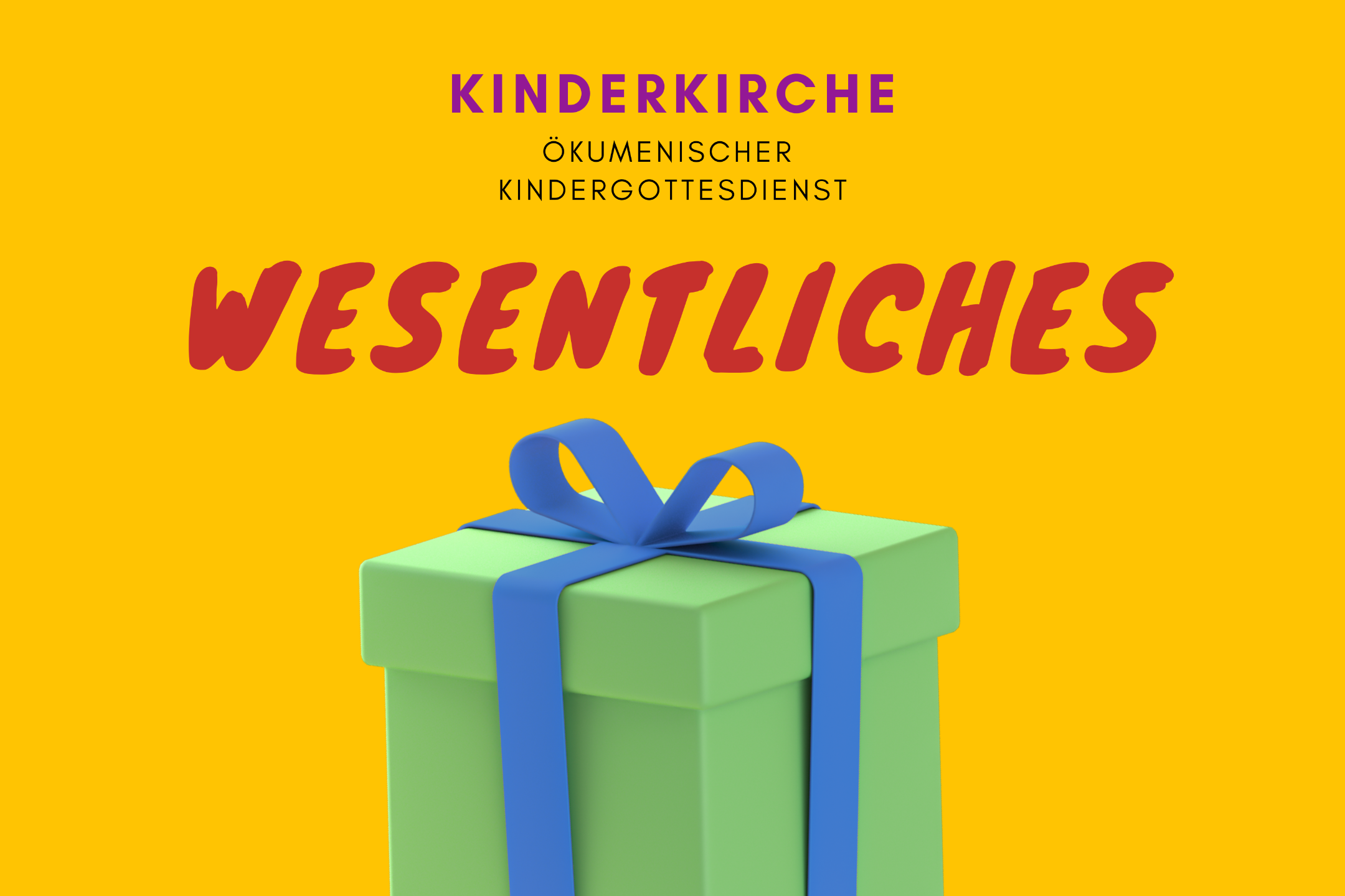 250525 Kinderkirche Wesentliches #INSTA FLYER VORDERSEITE