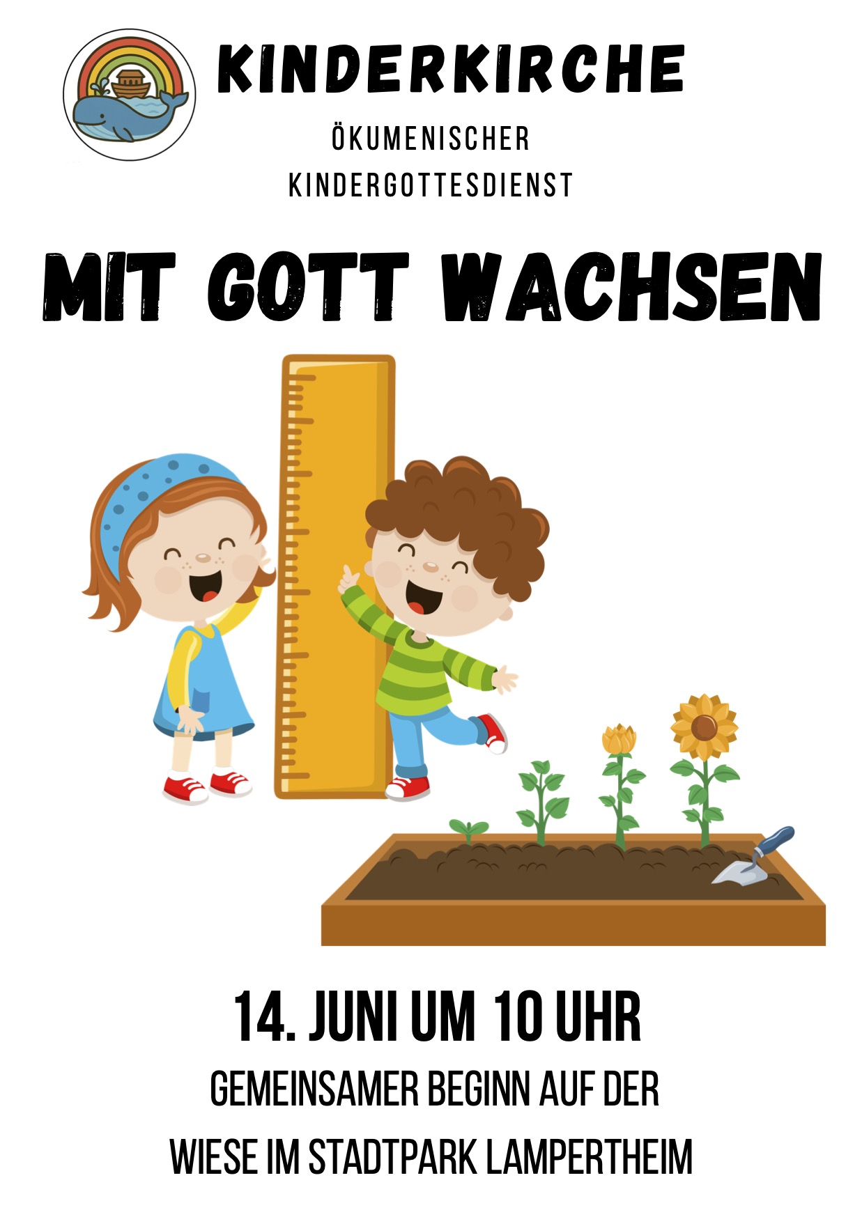 Flyer Kinderkirche 14.6.26