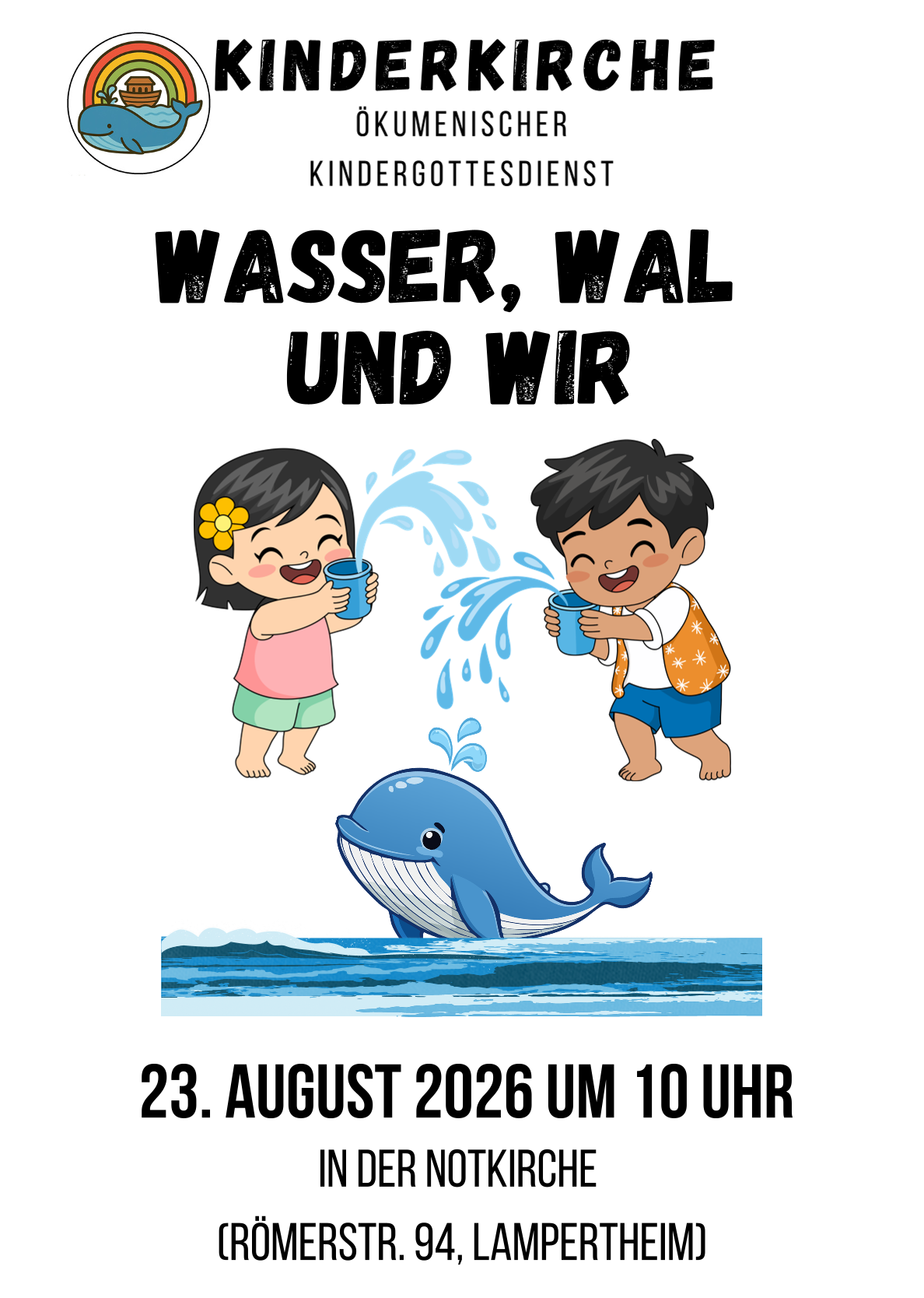 Flyer Kinderkirche 23.08-1
