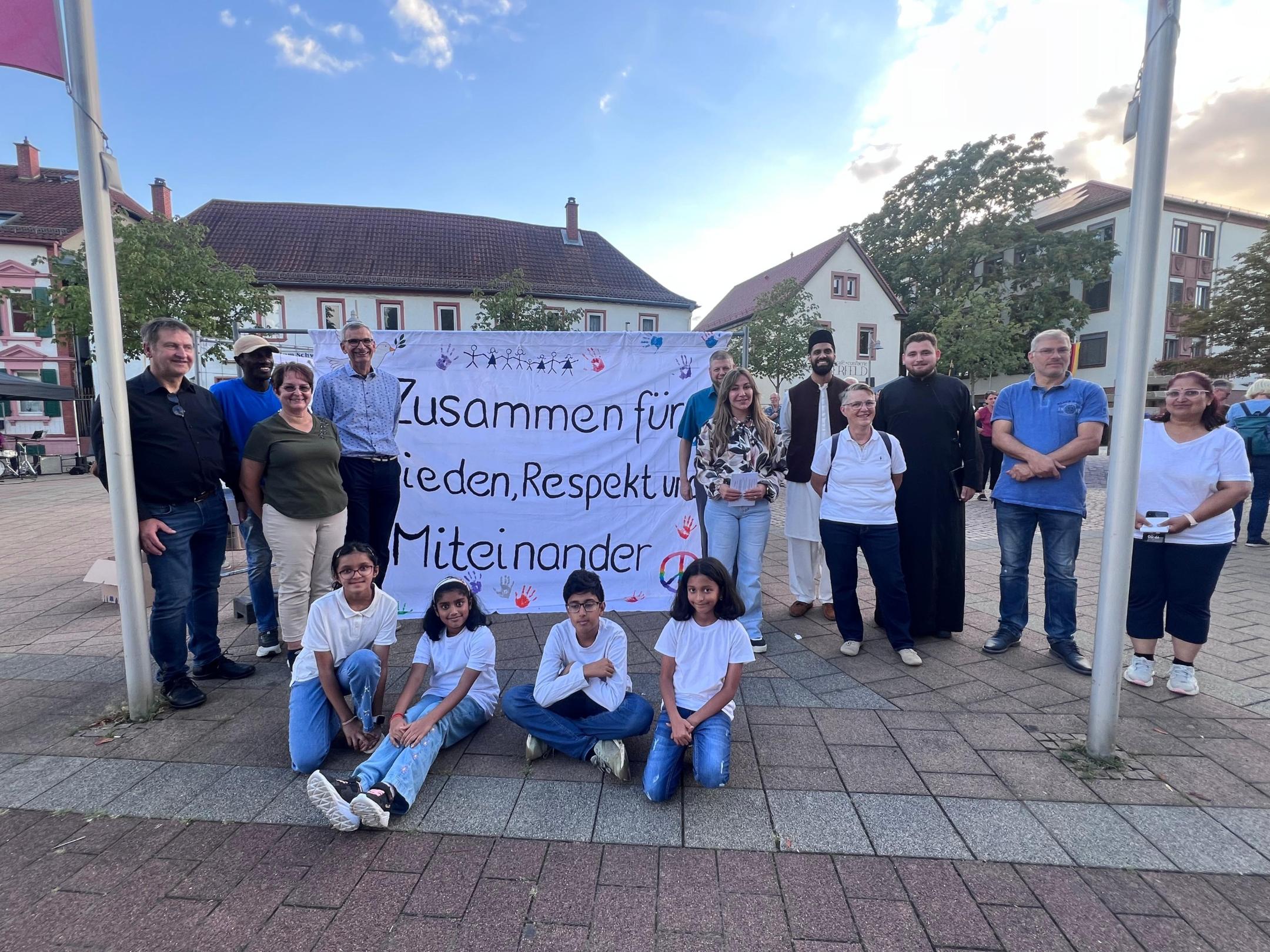 Interreligiöses Friedensgebet Lampertheim 1Sept26