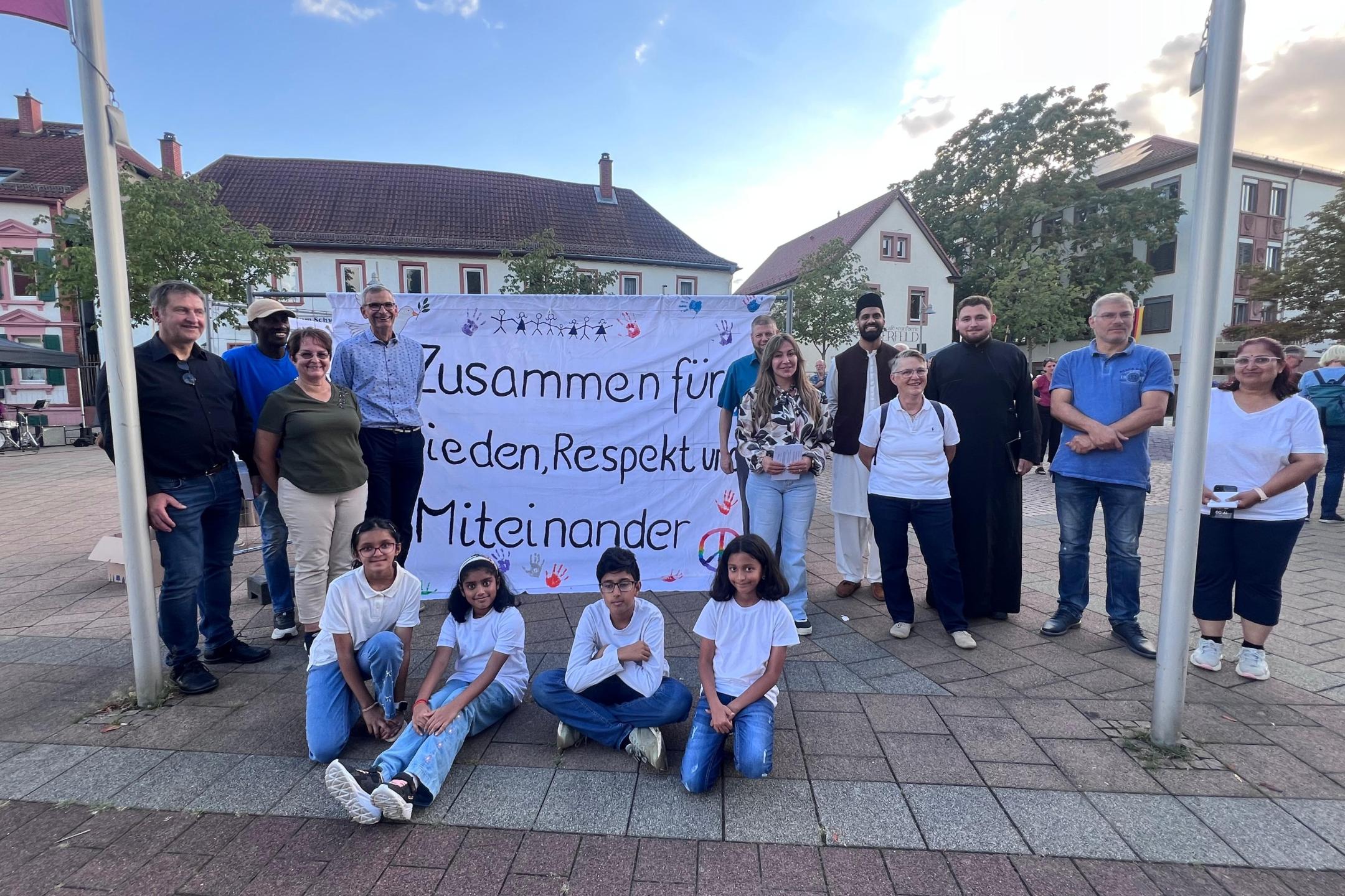 Interreligiöses Friedensgebet Lampertheim 1Sept26