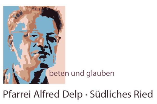 Logo breit Kath. Pfarrei Alfred Delp Suedliches Ried Schriftpfade1x